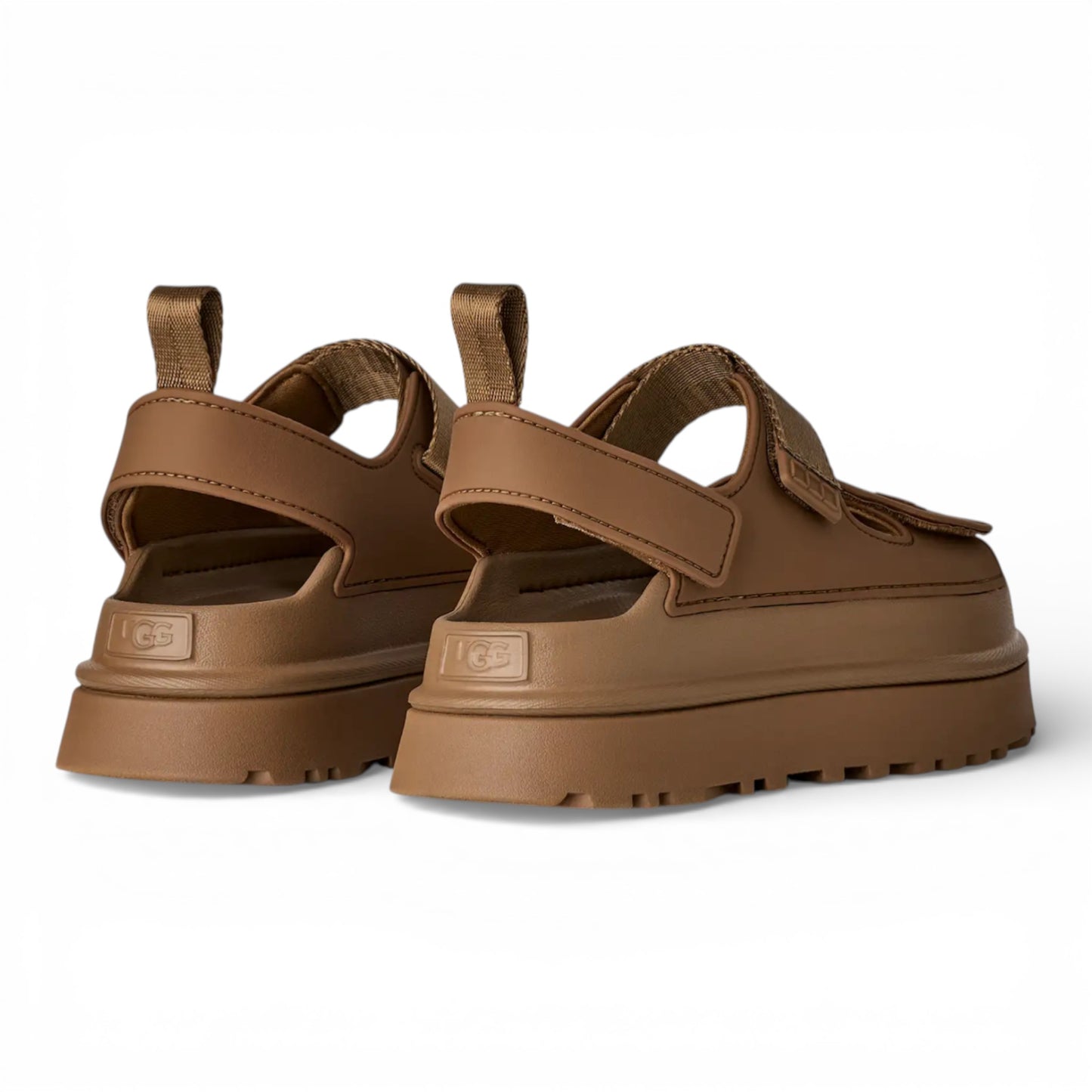 WOMENS UGG GOLDENGLOW SANDAL BISON BROWN
