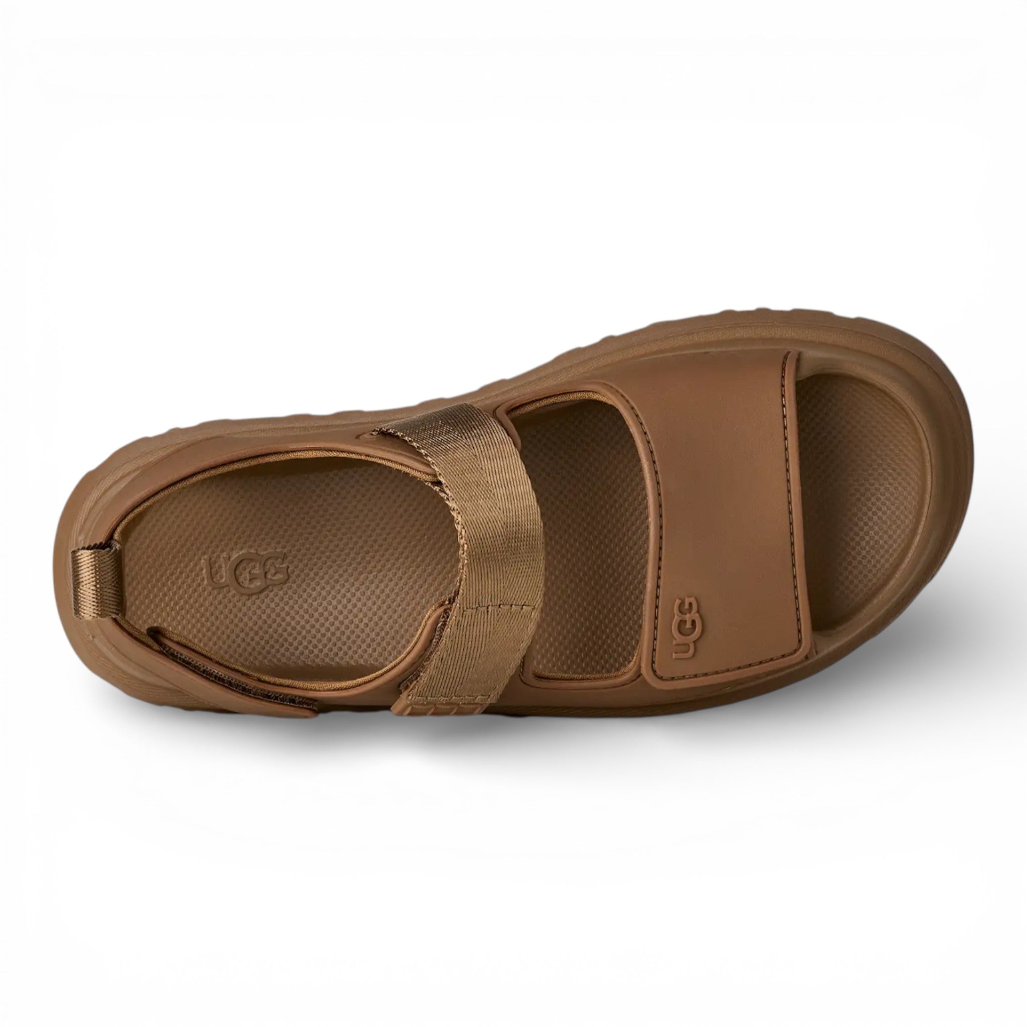 Womens Ugg Goldenglow Sandal Bison Brown