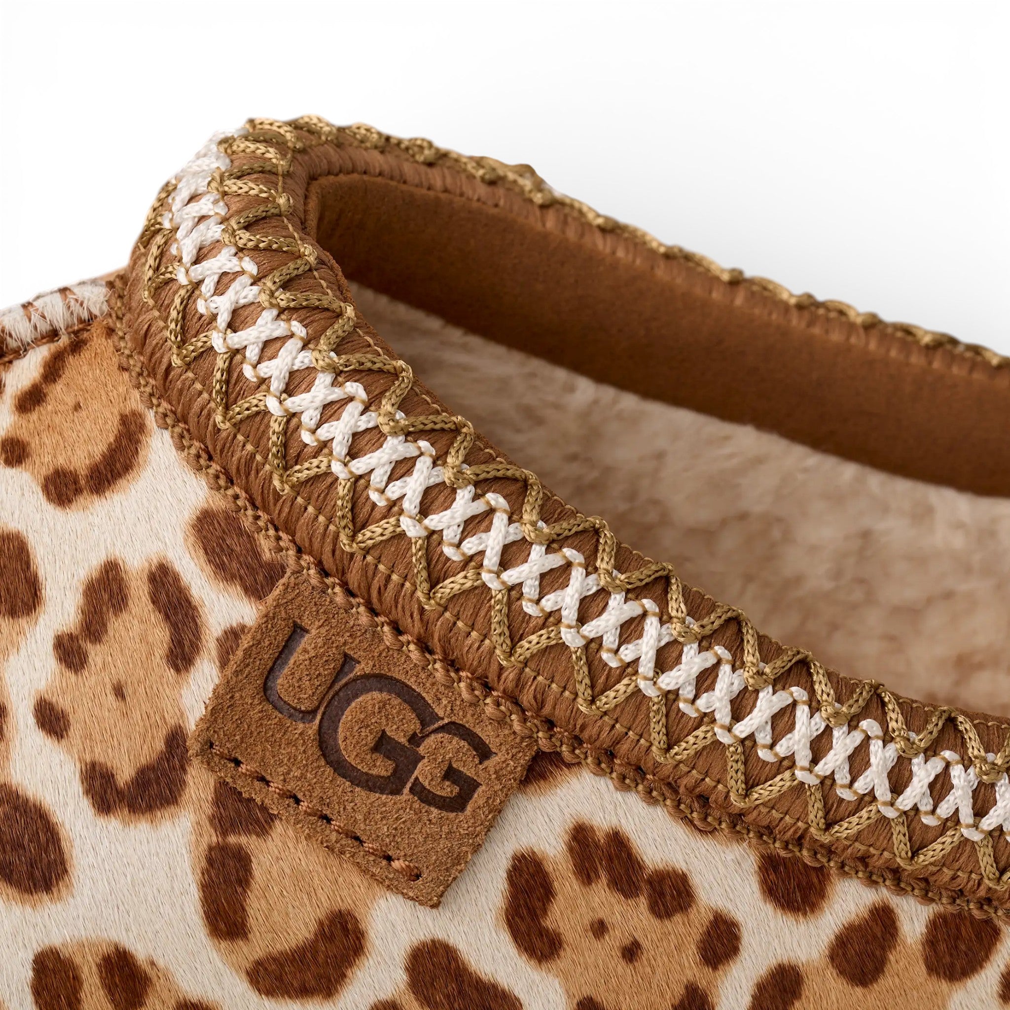 Womens Ugg Tazz Plains Felicity Leopard Jasmine