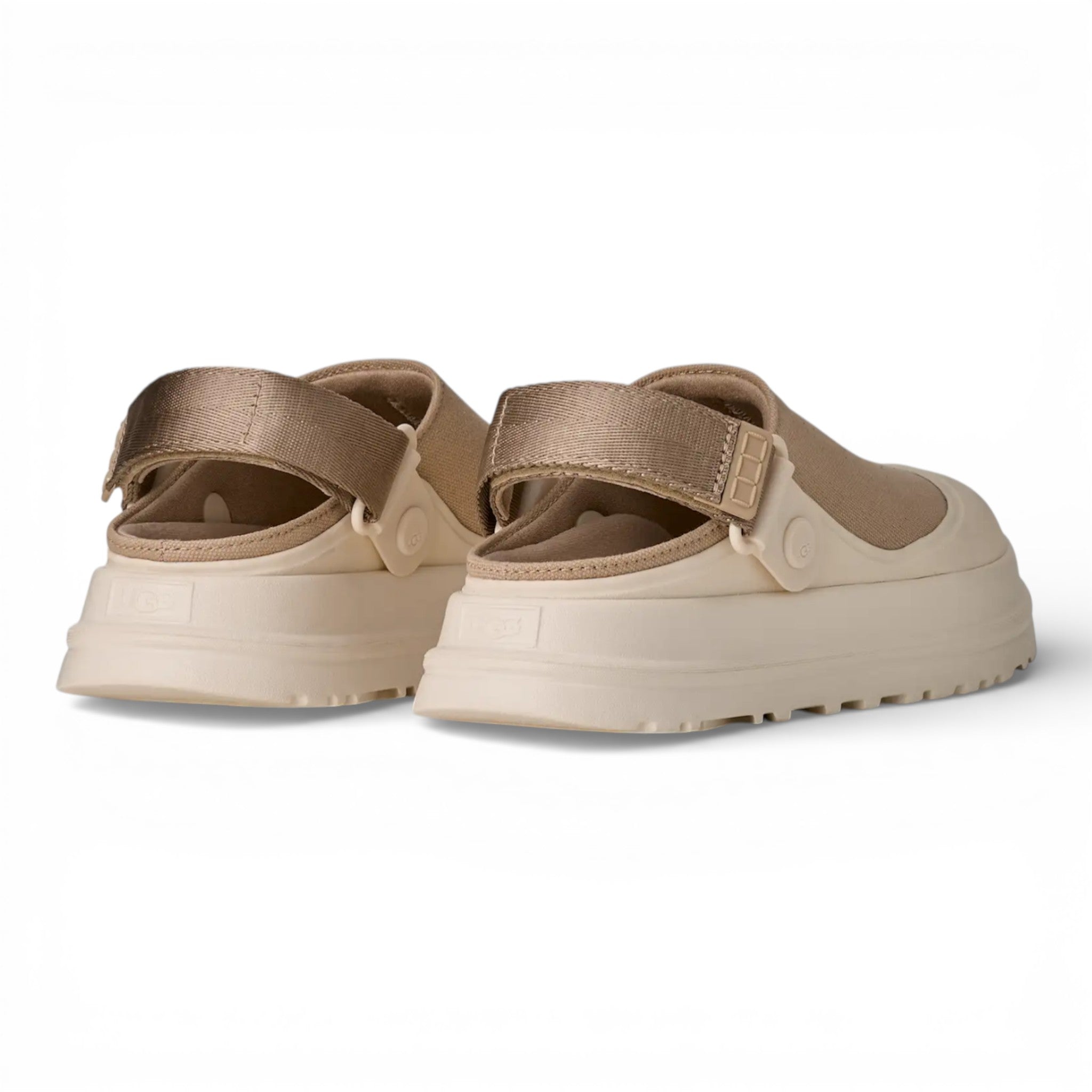Womens Ugg Goldenglow Canvas Clog Mustard Seed