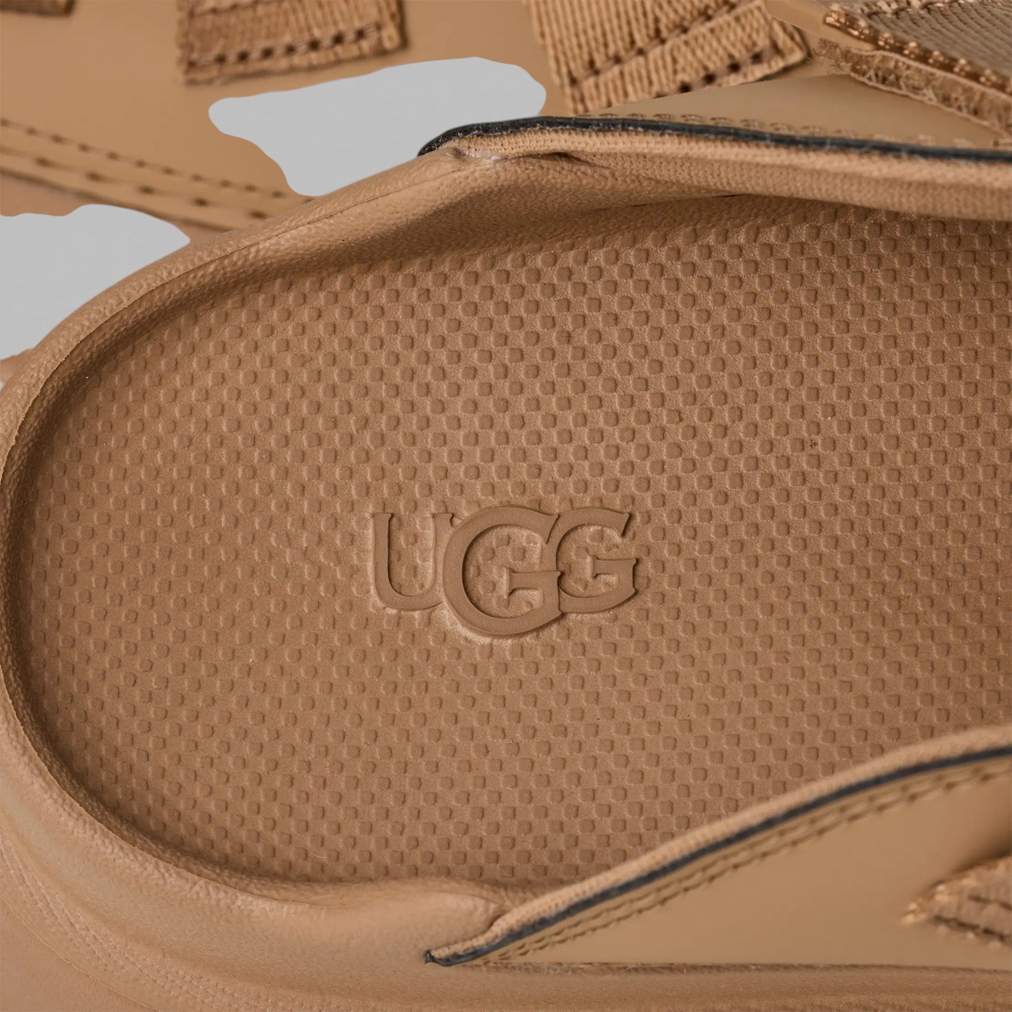 Womens Ugg Goldenglow Slide Dark Sand