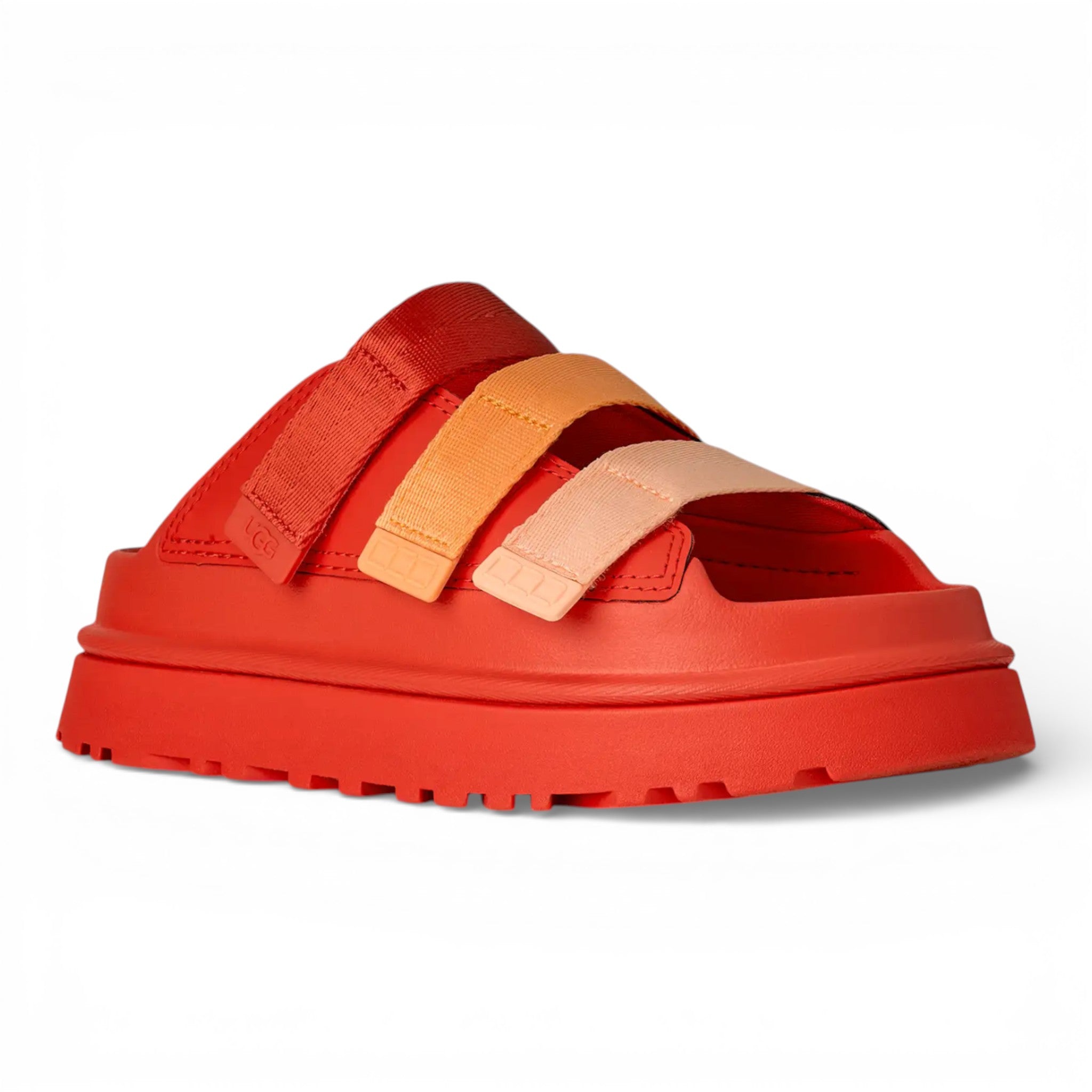 Womens Ugg Goldenglow Slide Red Pepper Multi