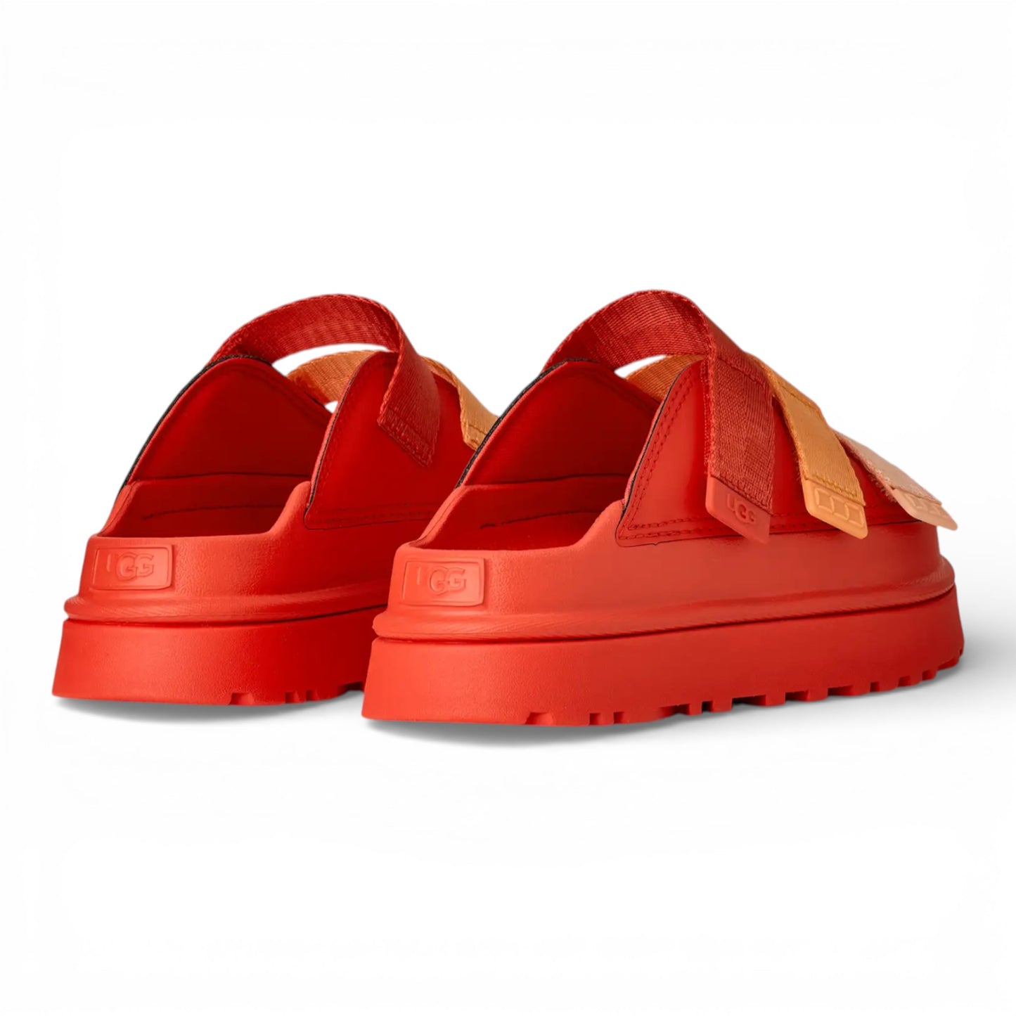 WOMENS UGG GOLDENGLOW SLIDE RED PEPPER MULTI