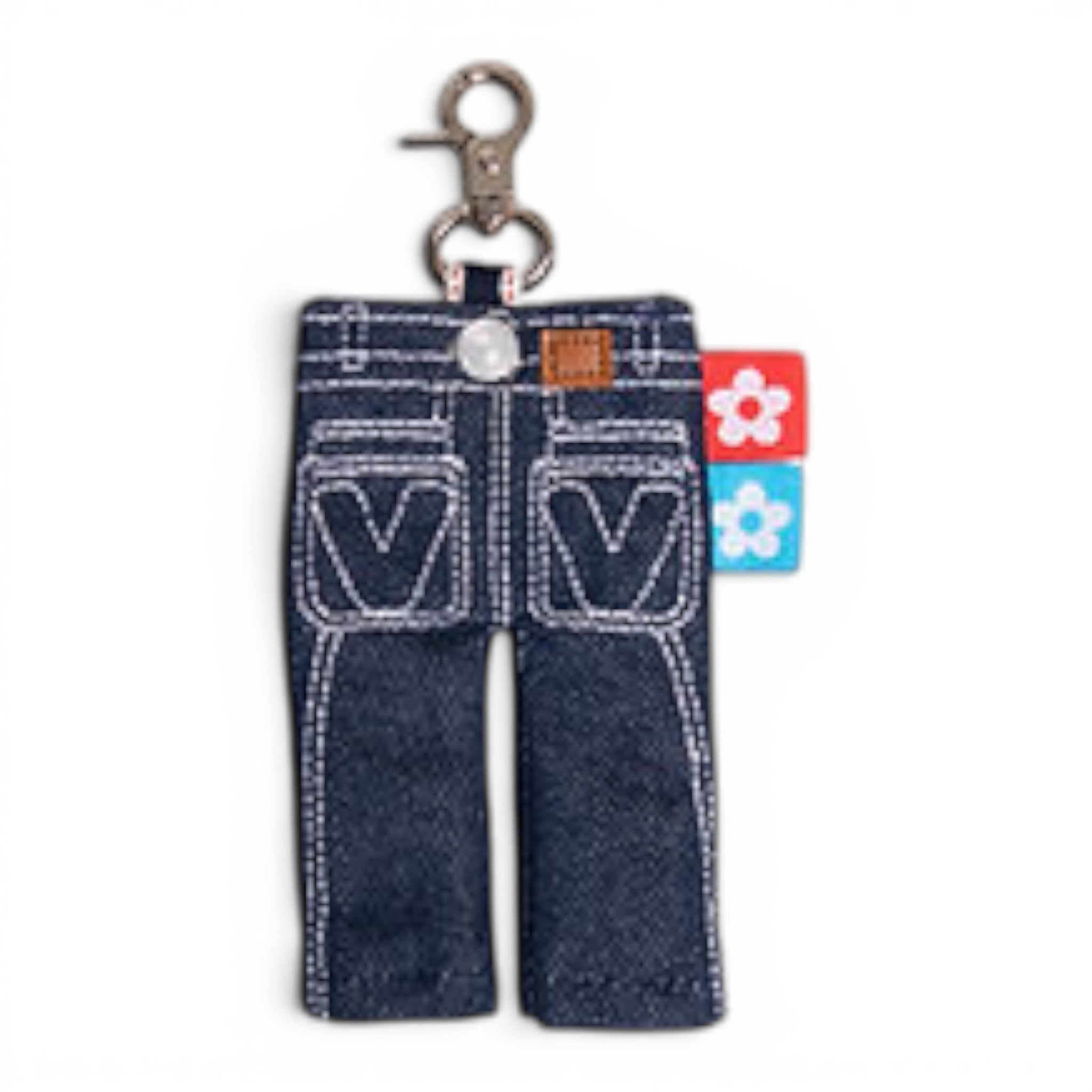 Vandy The Pink Denim Keychain