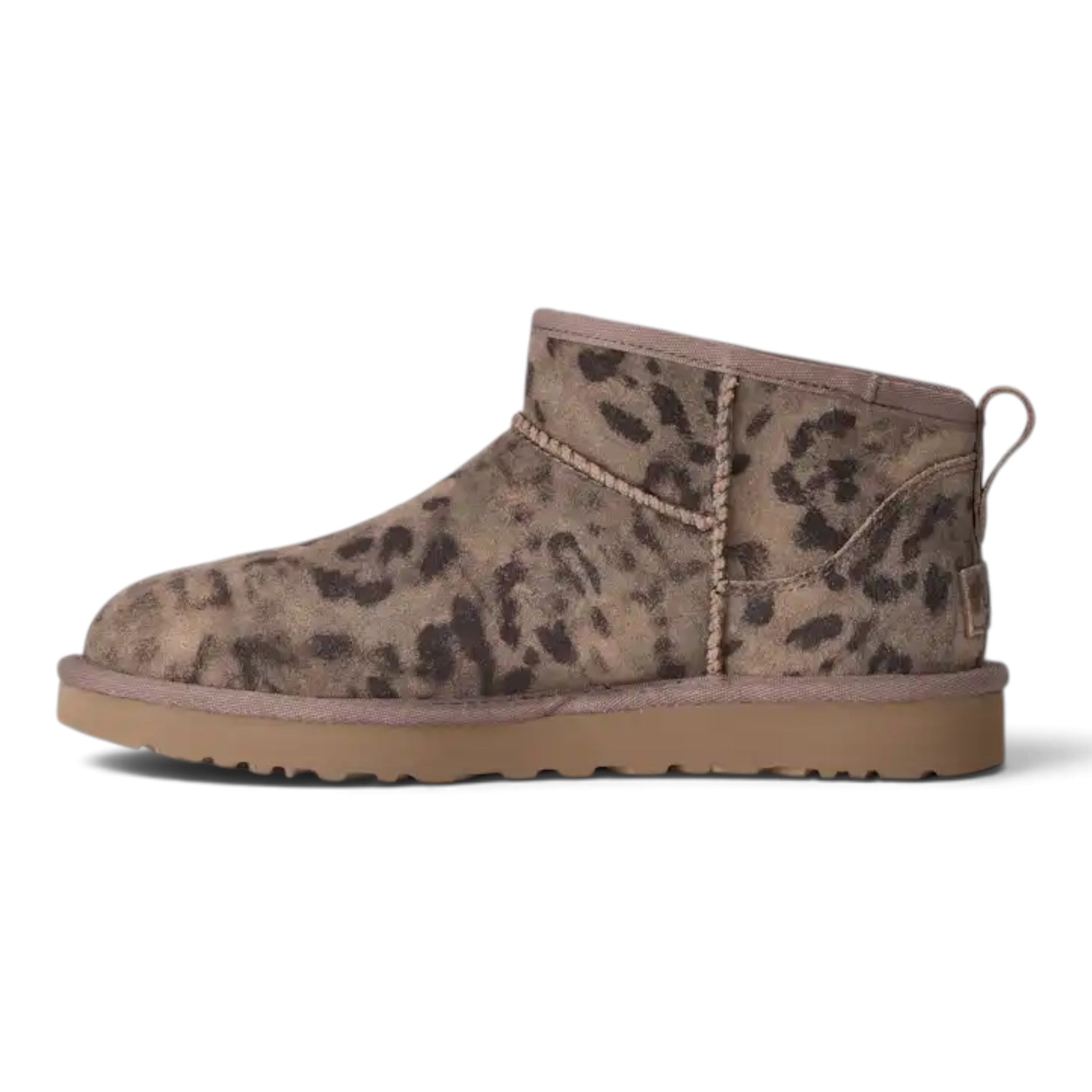 Womens Ugg Classic Ultra Mini Spotted Boot Chestnut