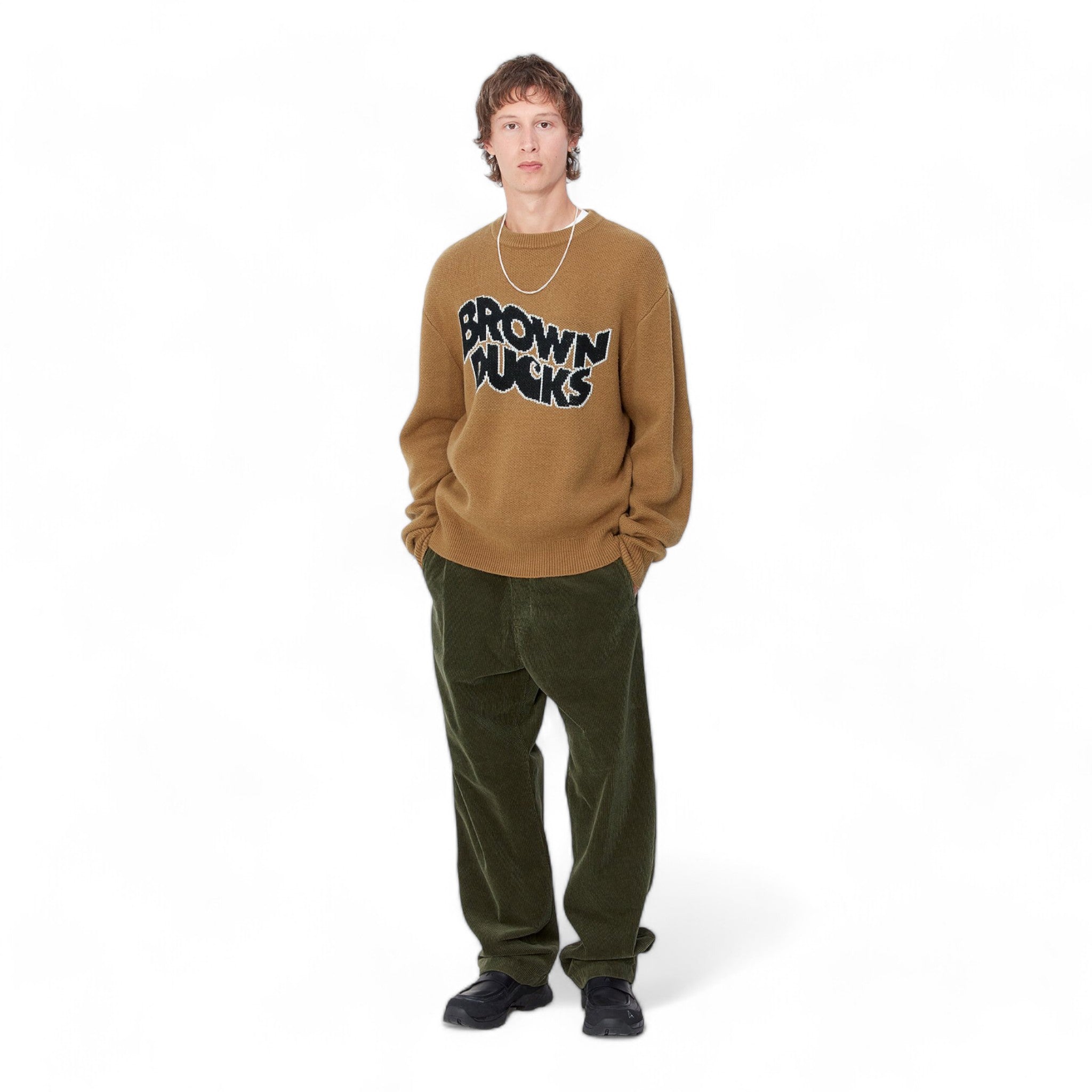 Carhartt Wip Brown Ducks Sweater