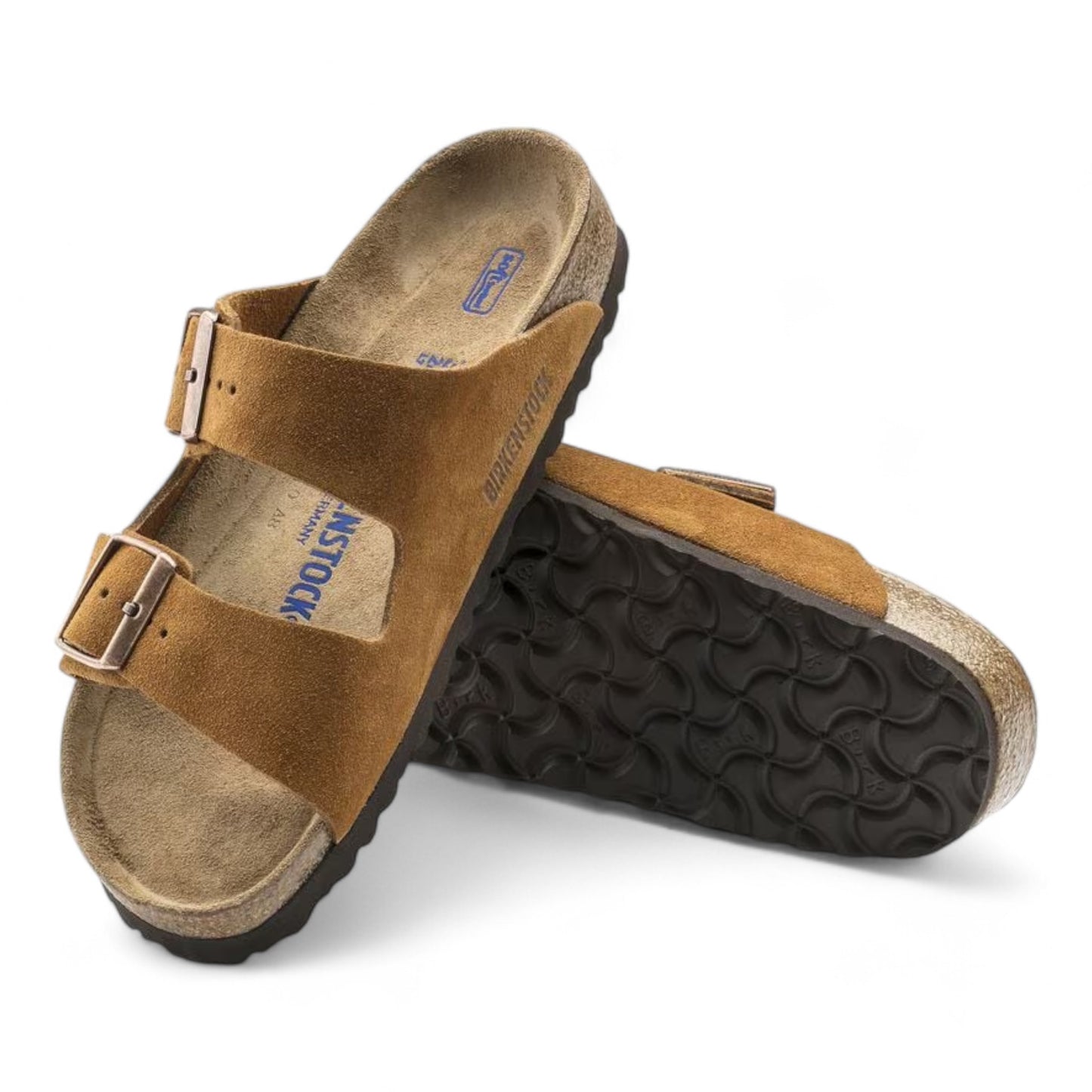 BIRKENSTOCK ARIZONA SOFT FOOTBED SUEDE