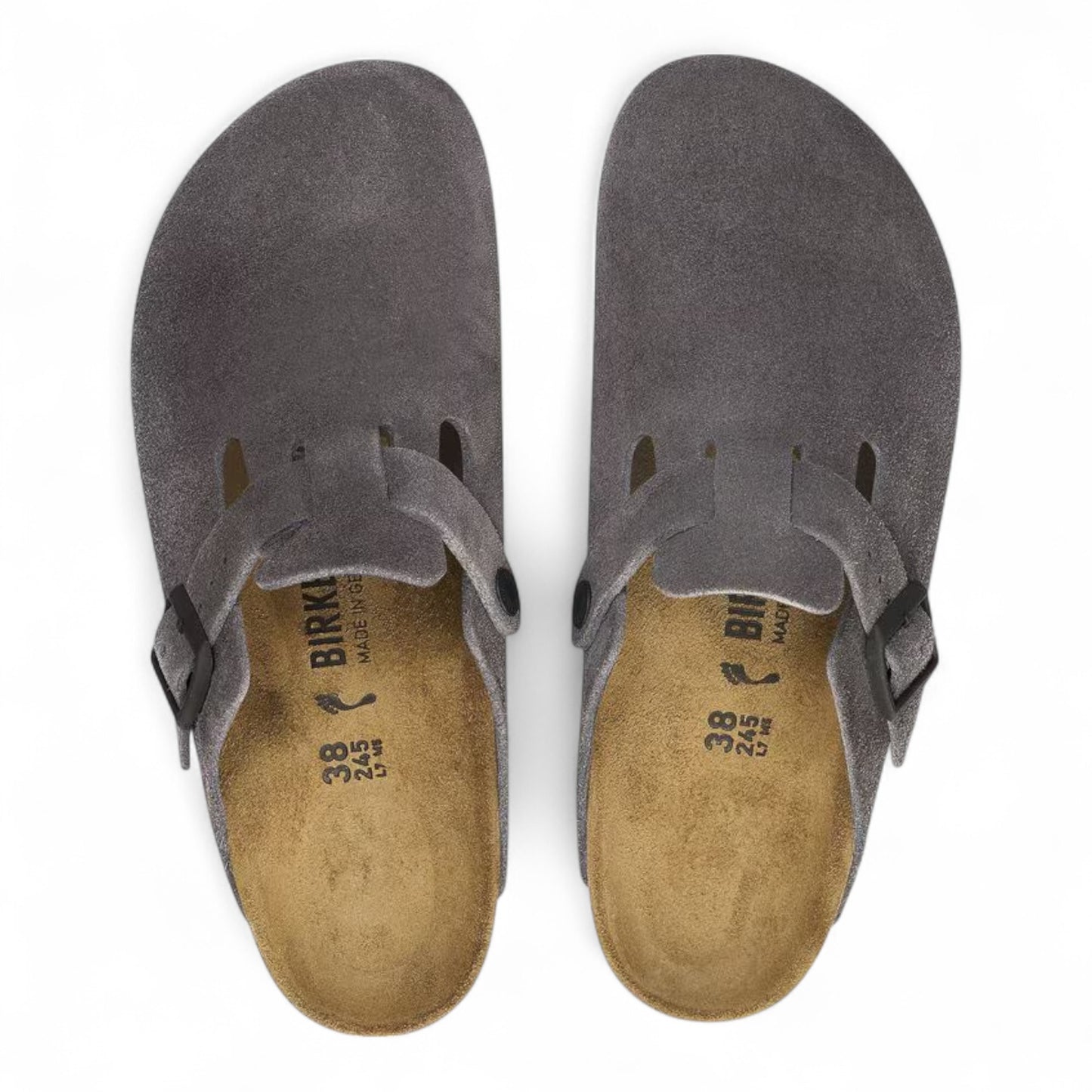 BIRKENSTOCK BOSTON BS VELVET GREY