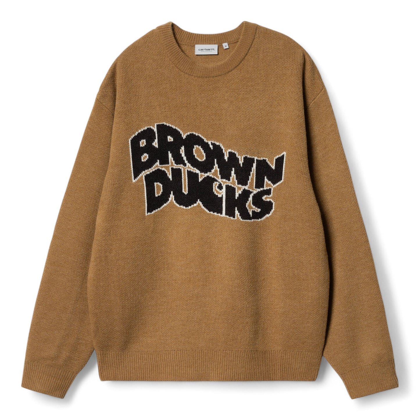 CARHARTT WIP BROWN DUCKS SWEATER