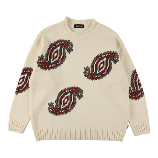 WIND AND SEA PAISELY SEA KNIT