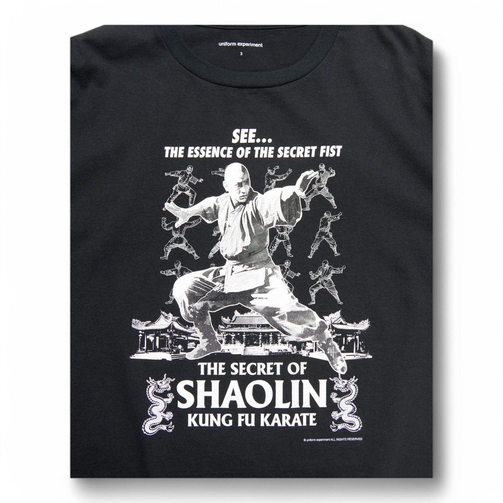 Uniform Experiment The Secret Of Shaolin Tee
