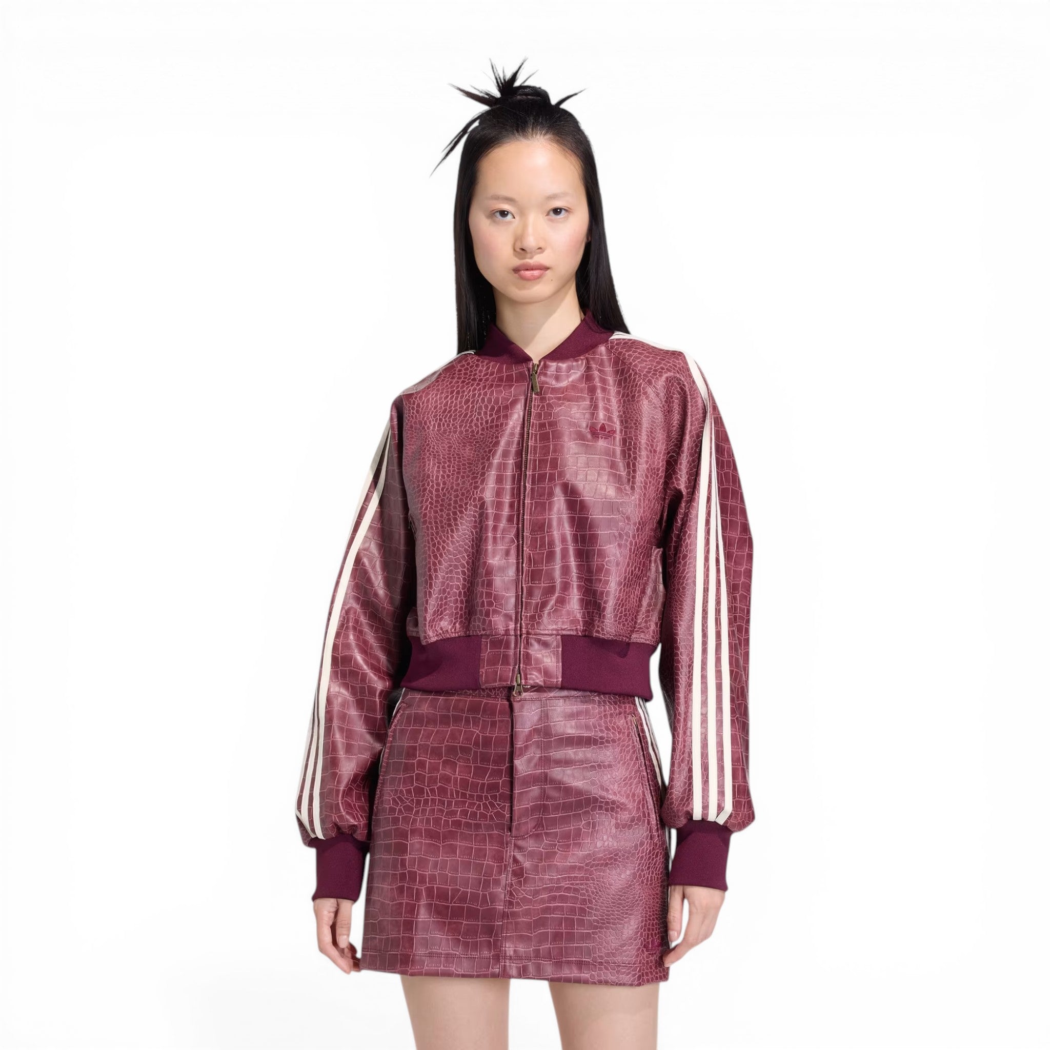 Adidas Pleather Jacket