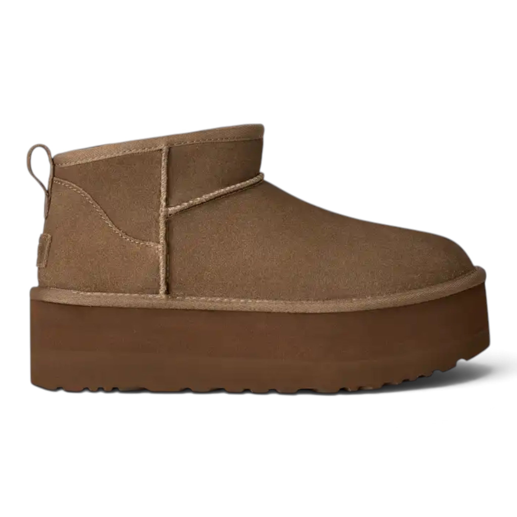 Womens Ugg Classic Ultra Mini Platform Light Bronze