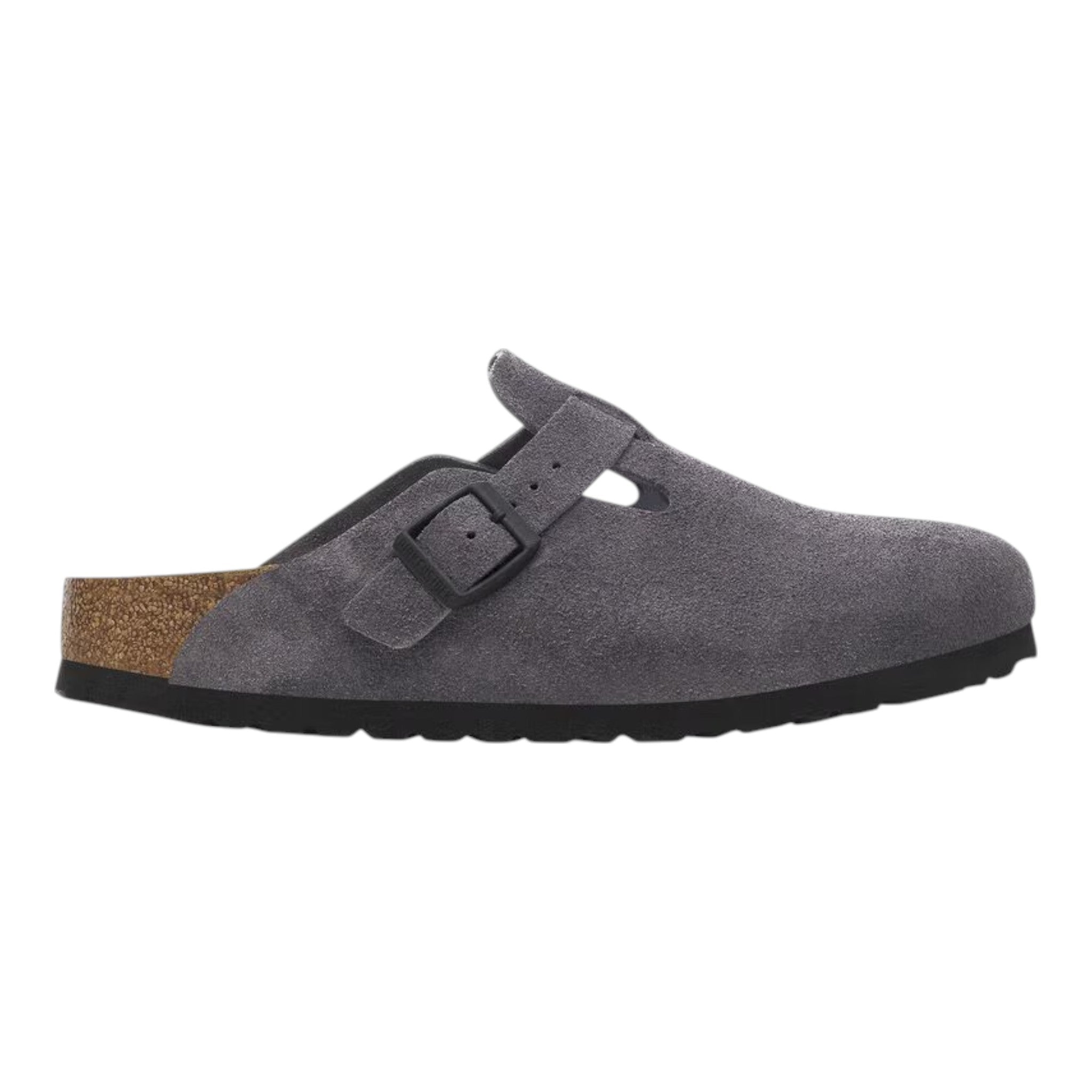 Birkenstock Boston Bs Velvet Grey