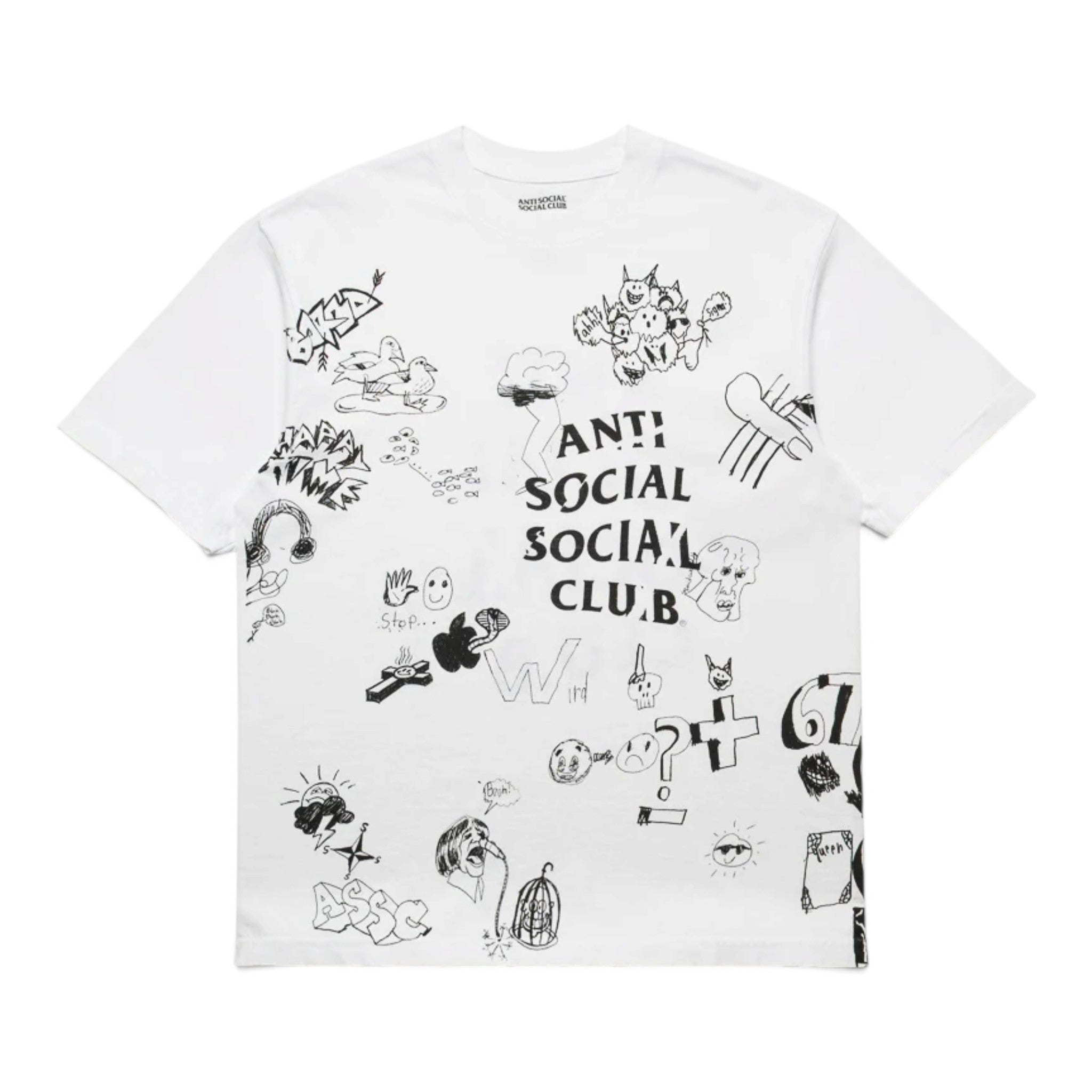 Anti Social Social Club Illustrated Tee