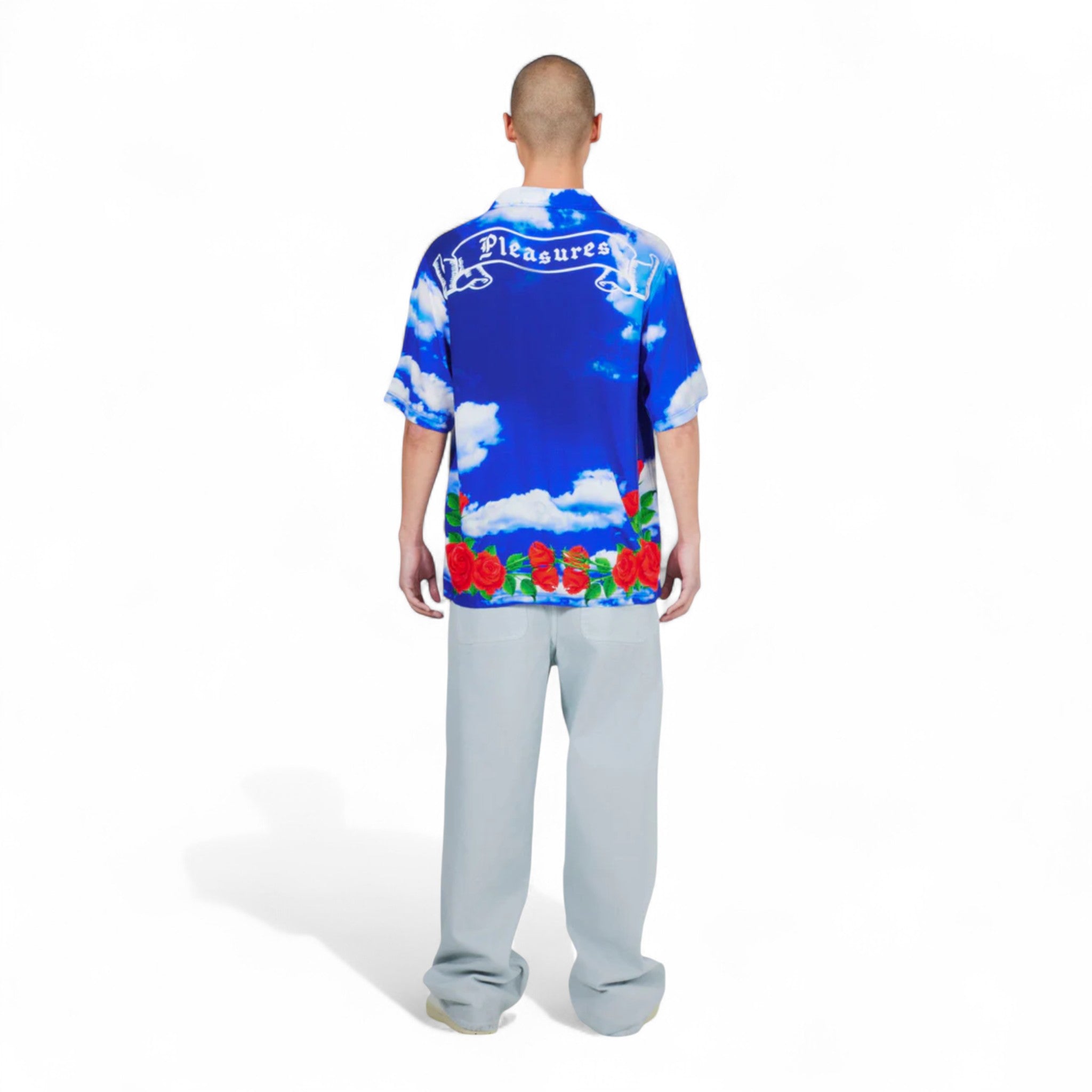 Pleasures White Horse Camp Shirt