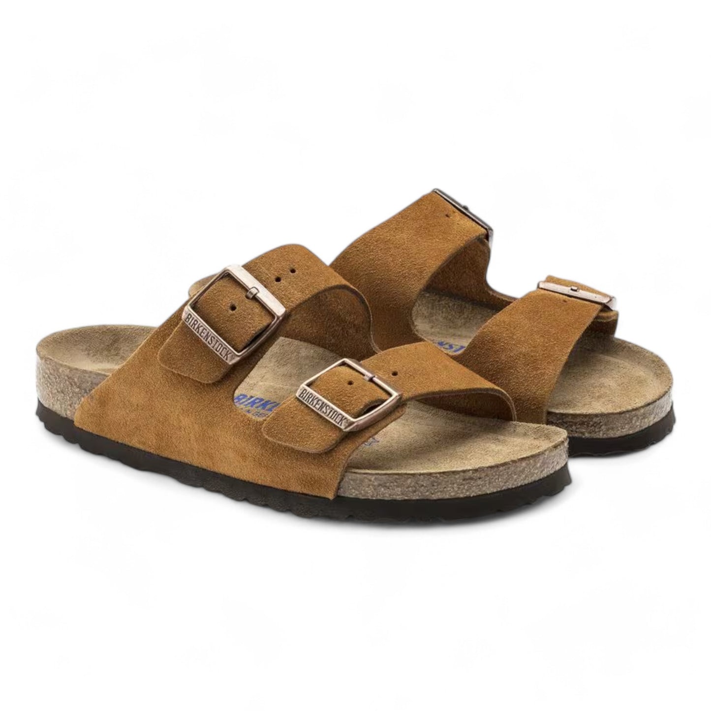 BIRKENSTOCK ARIZONA SOFT FOOTBED SUEDE