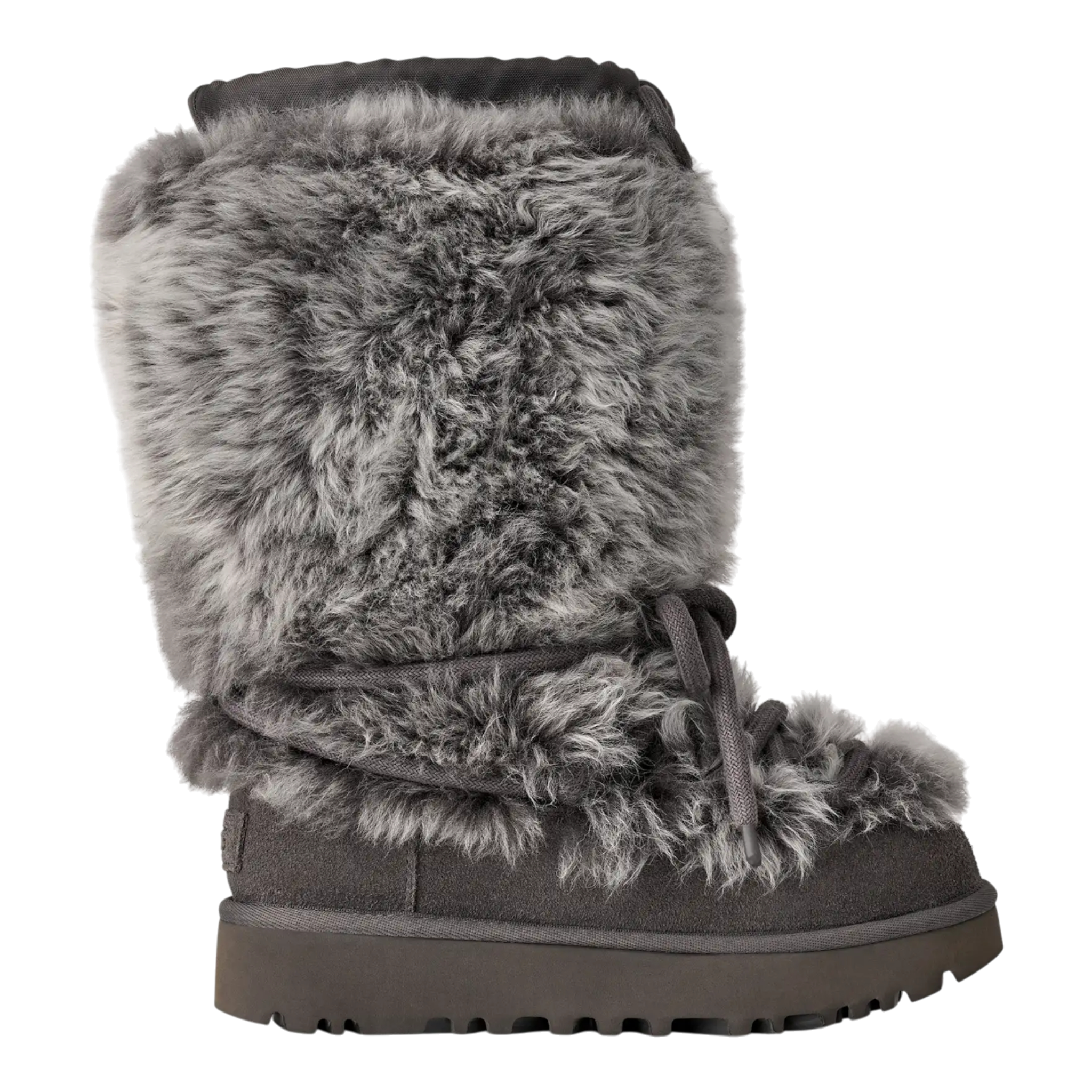 Womens Ugg Classic Tall Chalet Boot Charcoal
