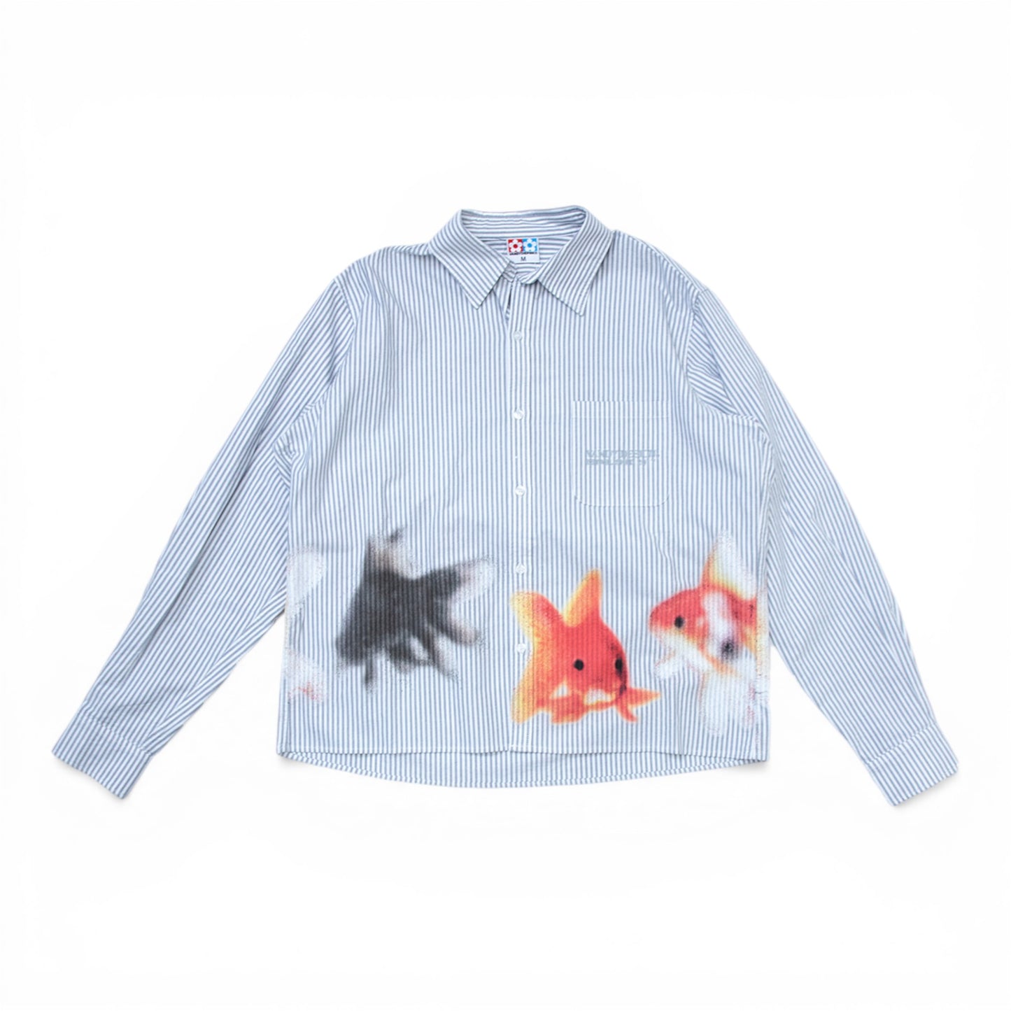 VANDY THE PINK GOLDFISH BUTTON DOWN SHIRT