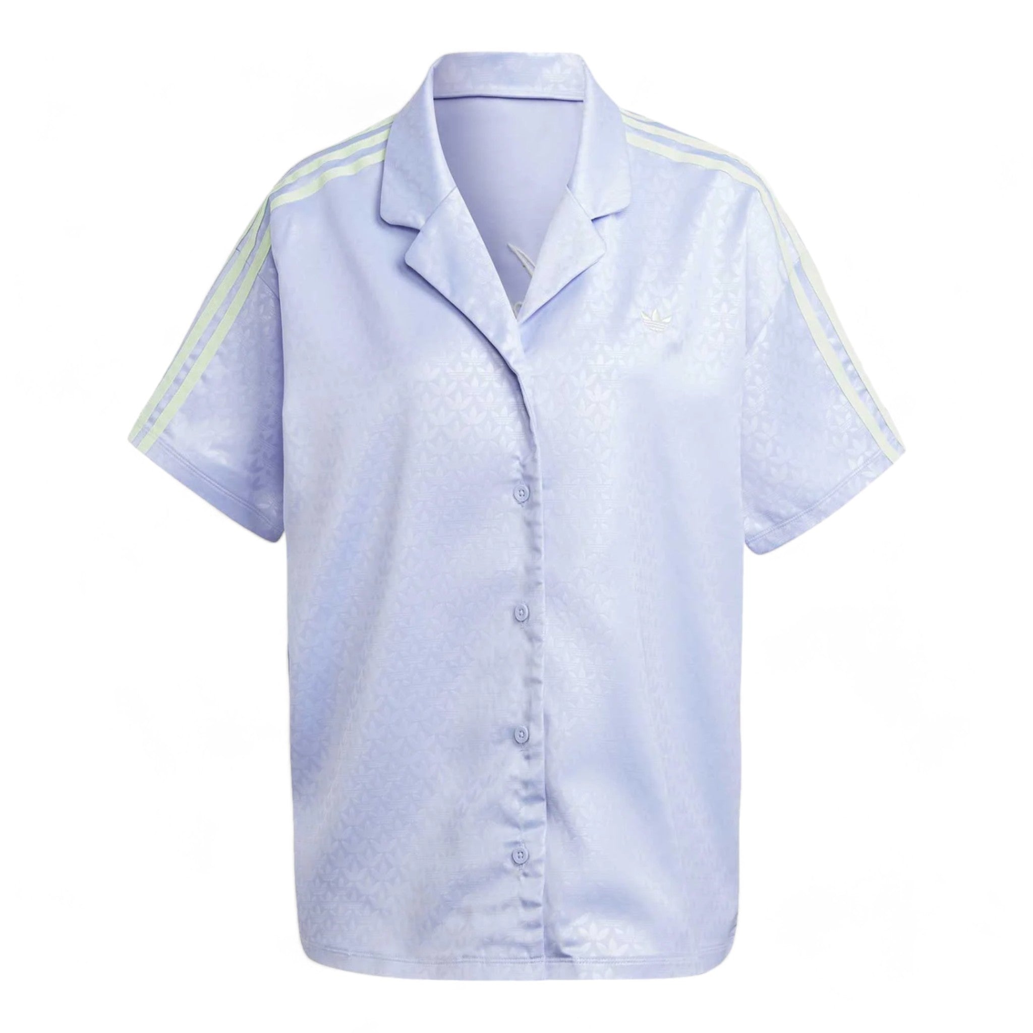 Adidas Fashion Monogram Satin Bowling Shirt