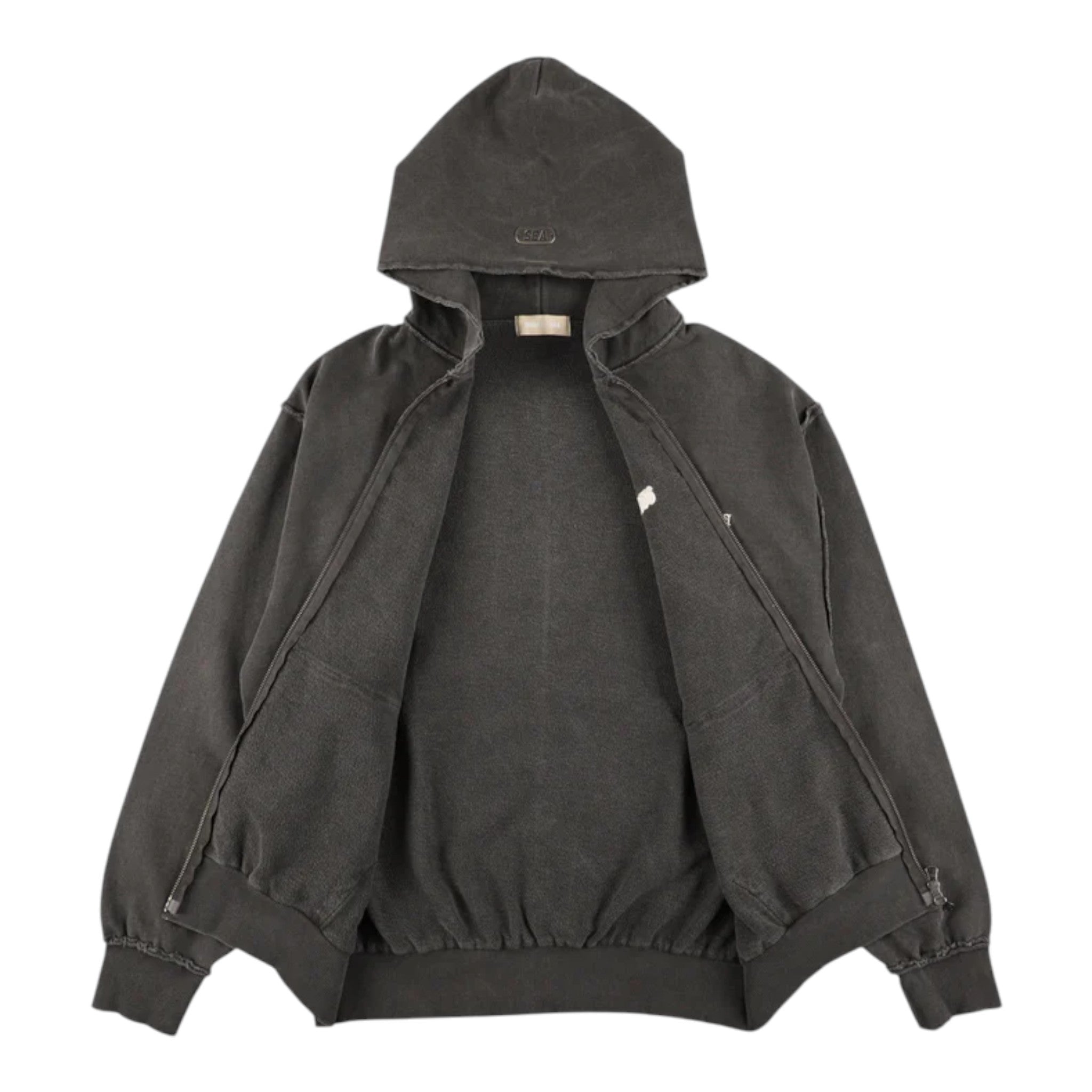 Wind And Sea Damage Pigment Zip Up Sweatshirt