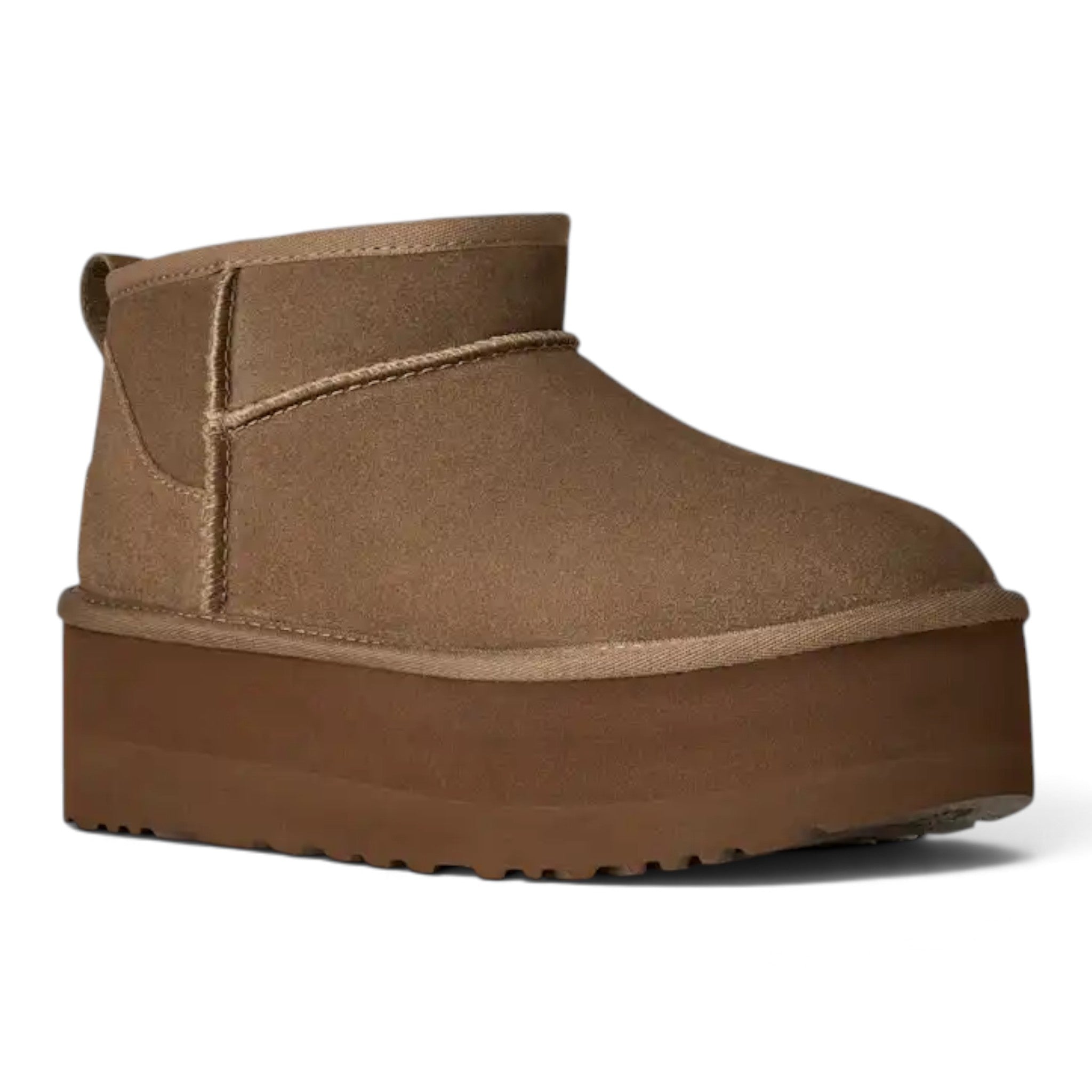 Womens Ugg Classic Ultra Mini Platform Light Bronze