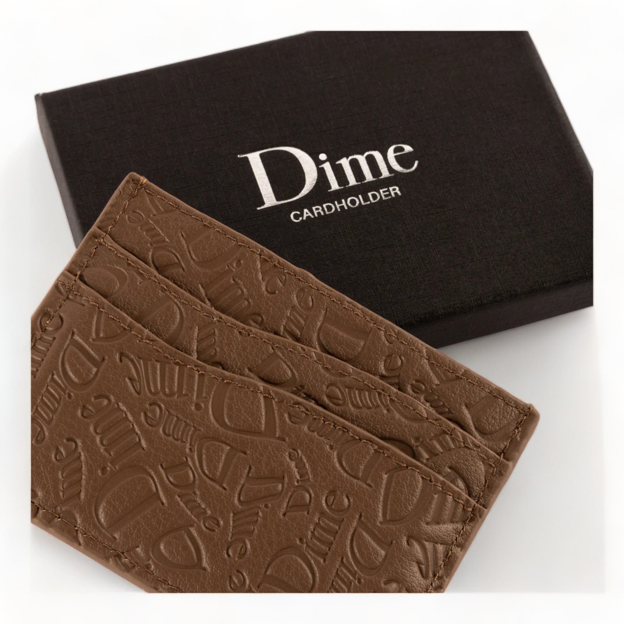 Dime Haha Leather Cardholder