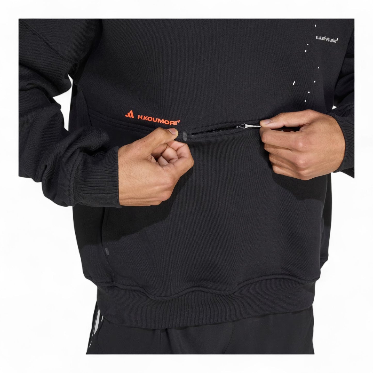 ADIDAS ADI365 H.KOUMORI RUNNING HOODIE