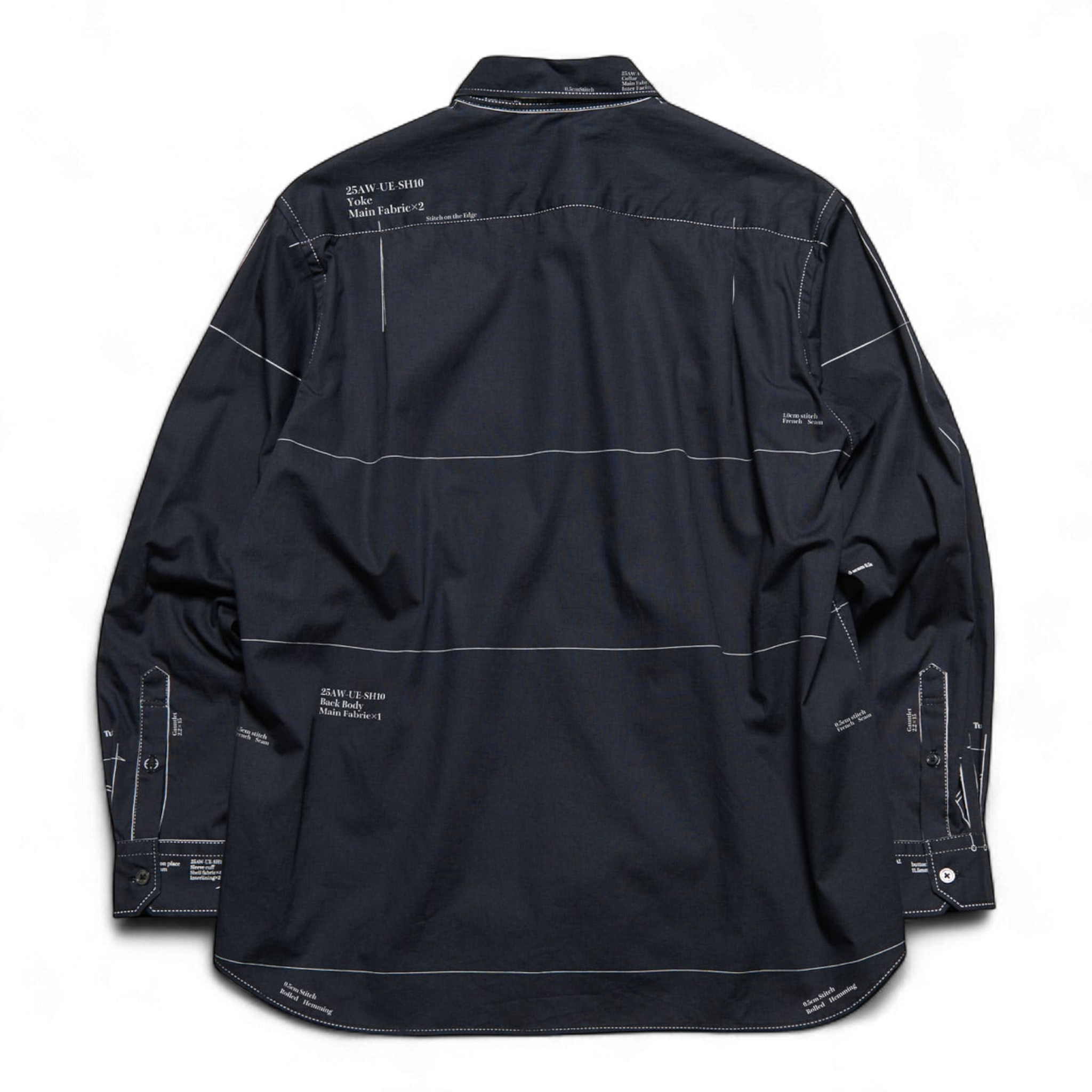 Uniform Experiment X Fragment Map-out Shirt