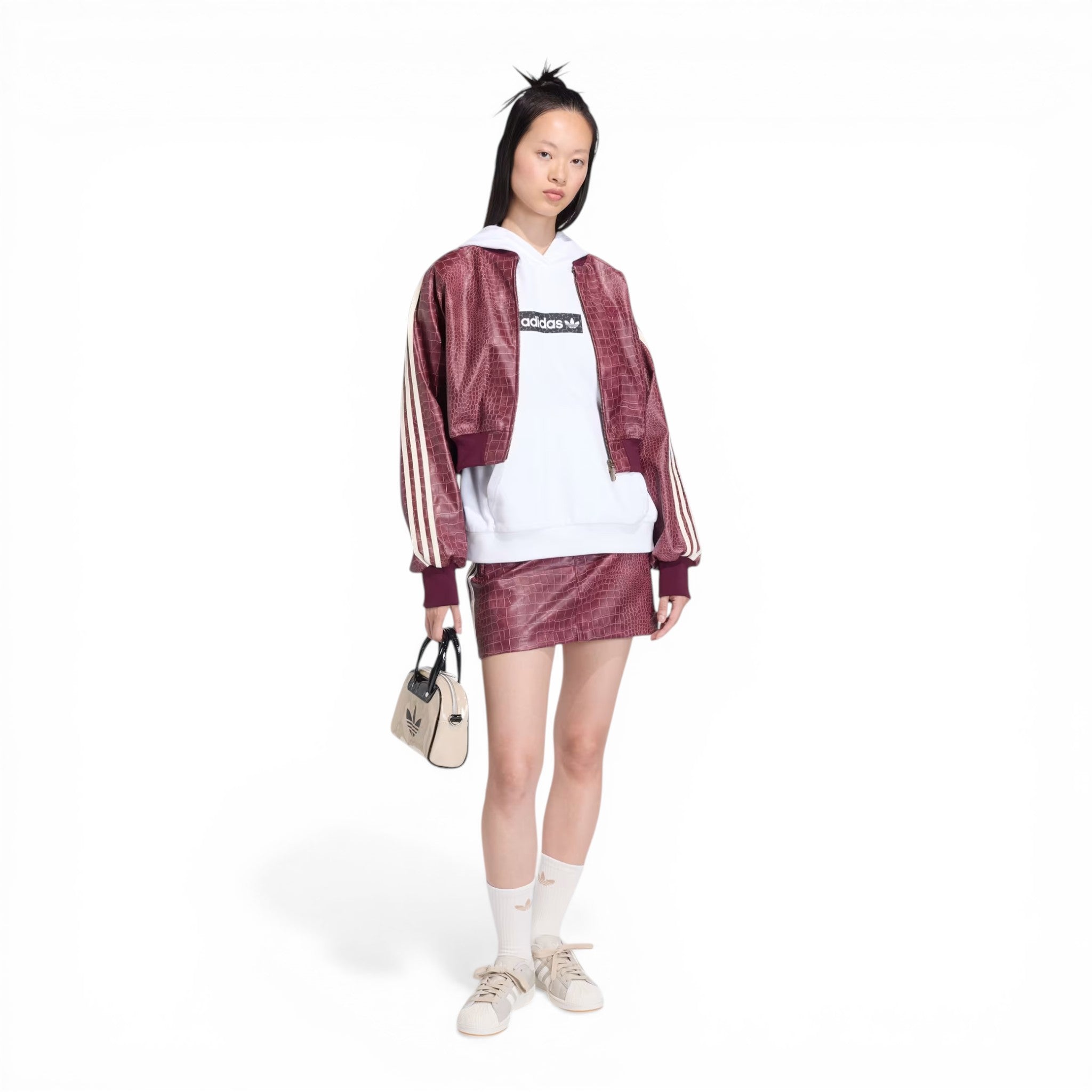 Adidas Pleather Jacket