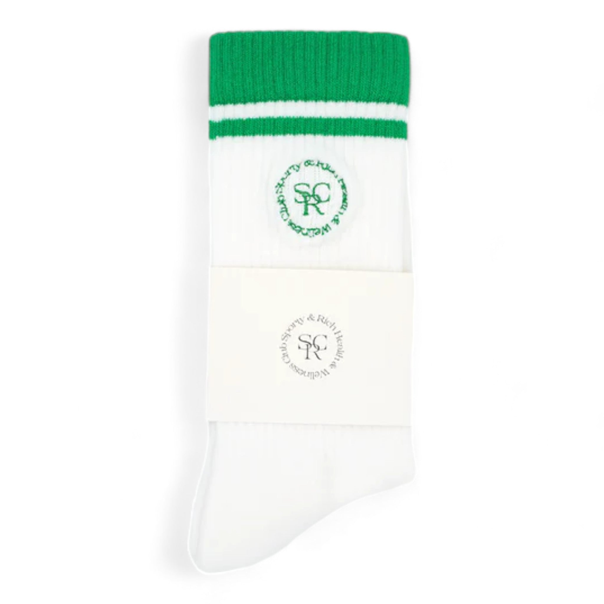 Sporty & Rich Srhwc Embroidered Socks