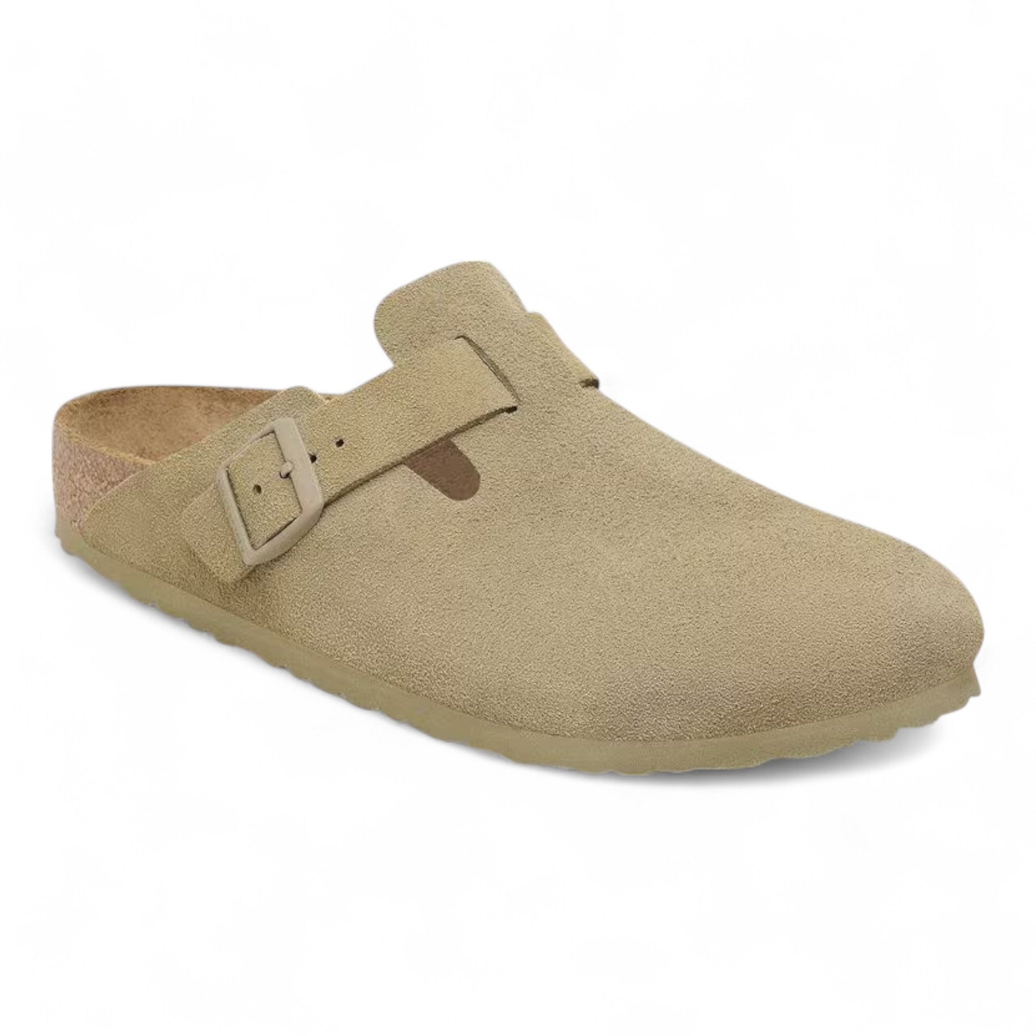 Birkenstock Boston Bs Faded Khaki