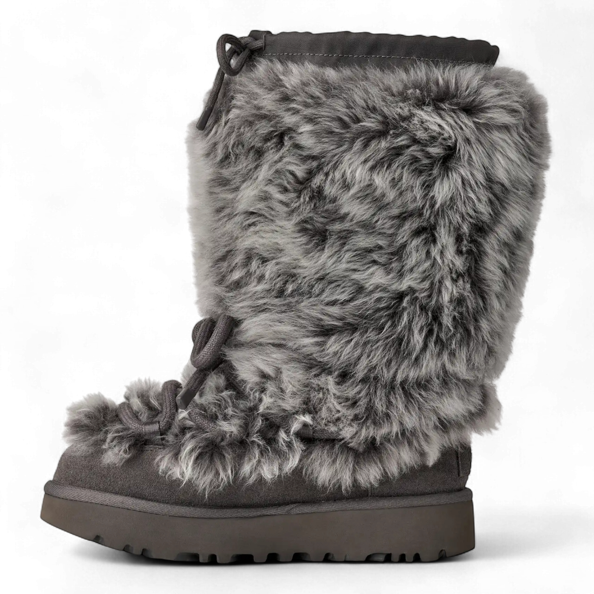 Womens Ugg Classic Tall Chalet Boot Charcoal