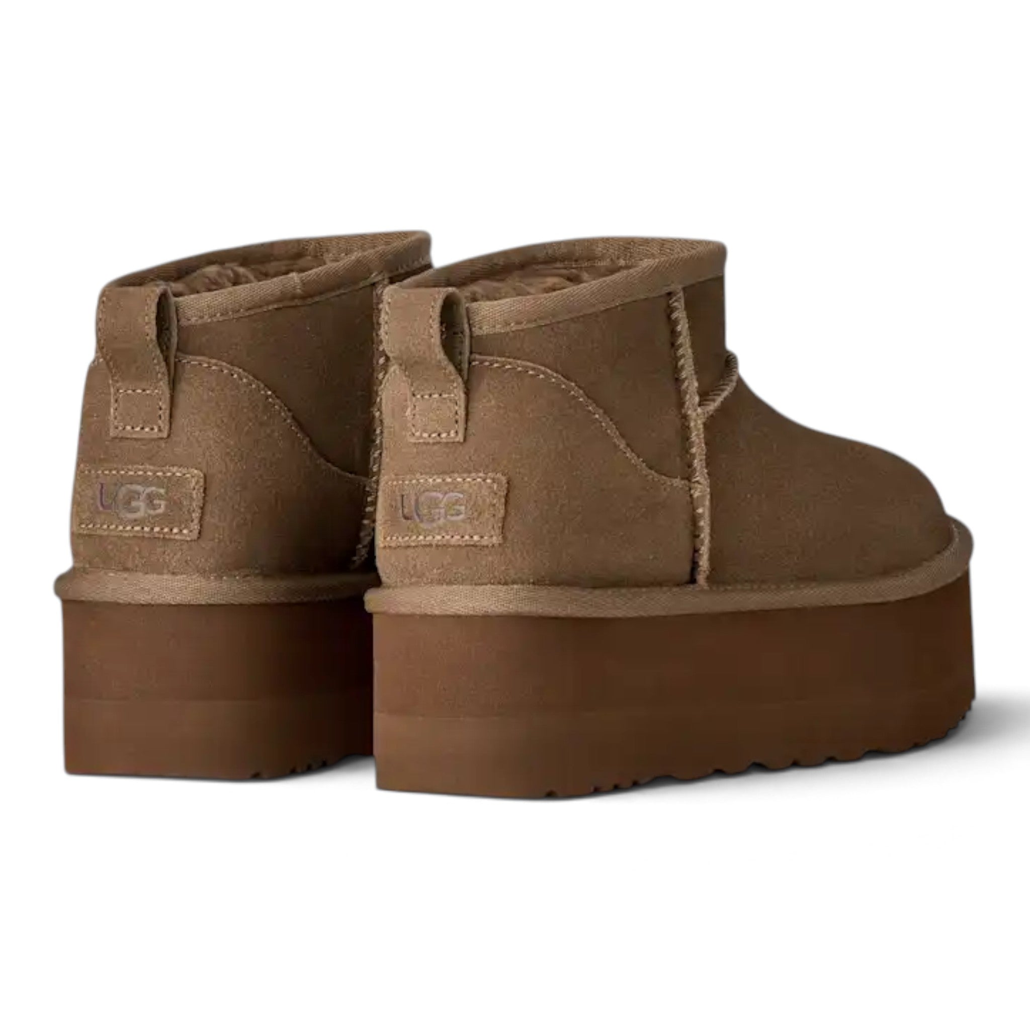 Womens Ugg Classic Ultra Mini Platform Light Bronze