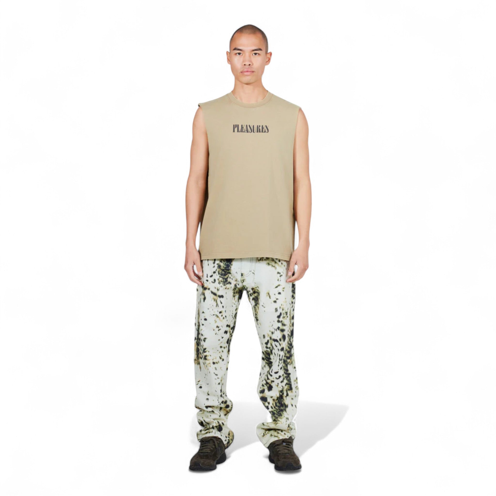 Pleasures Ink Straight Leg Pants