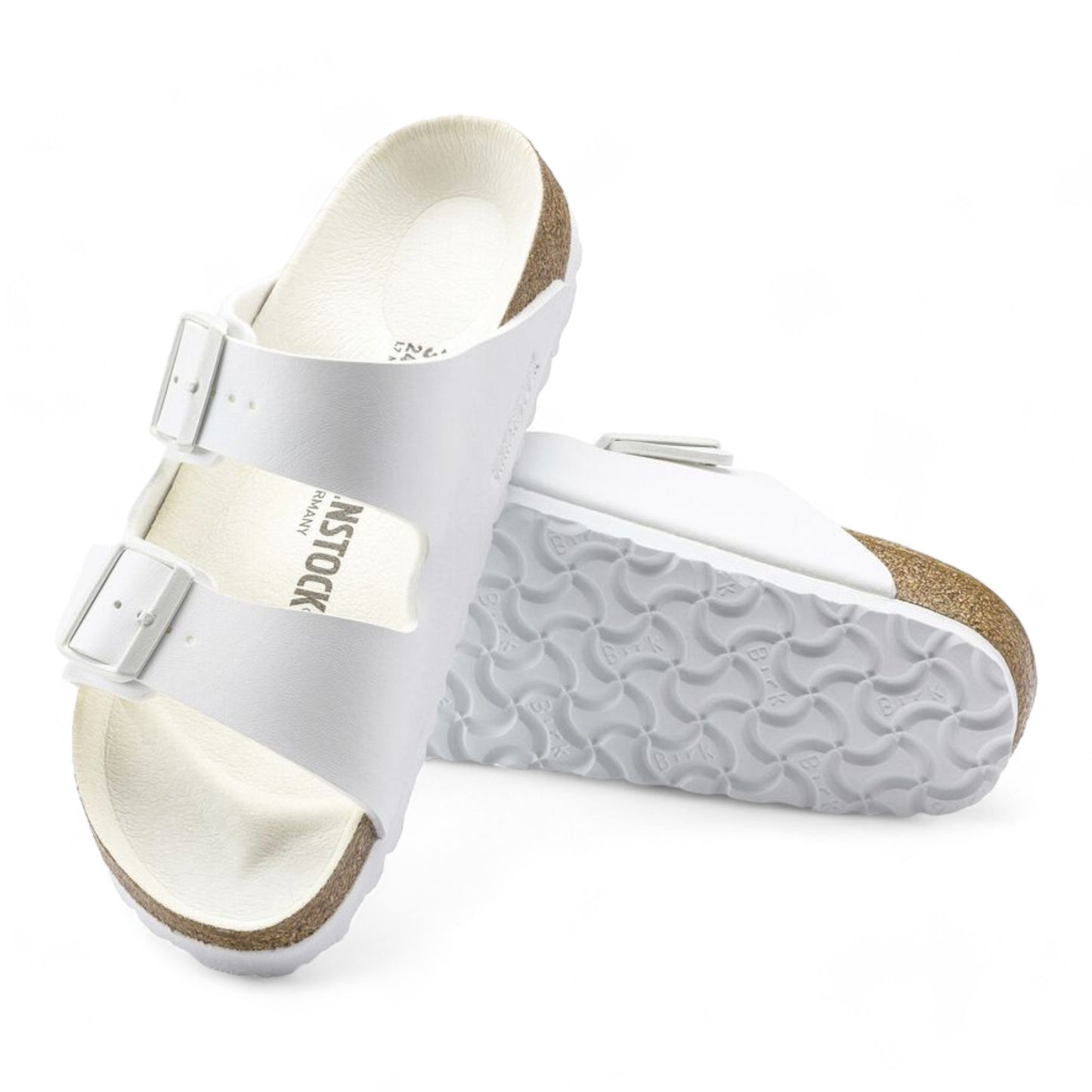 BIRKENSTOCK ARIZONA BS TRIPLE WHITE NARROW