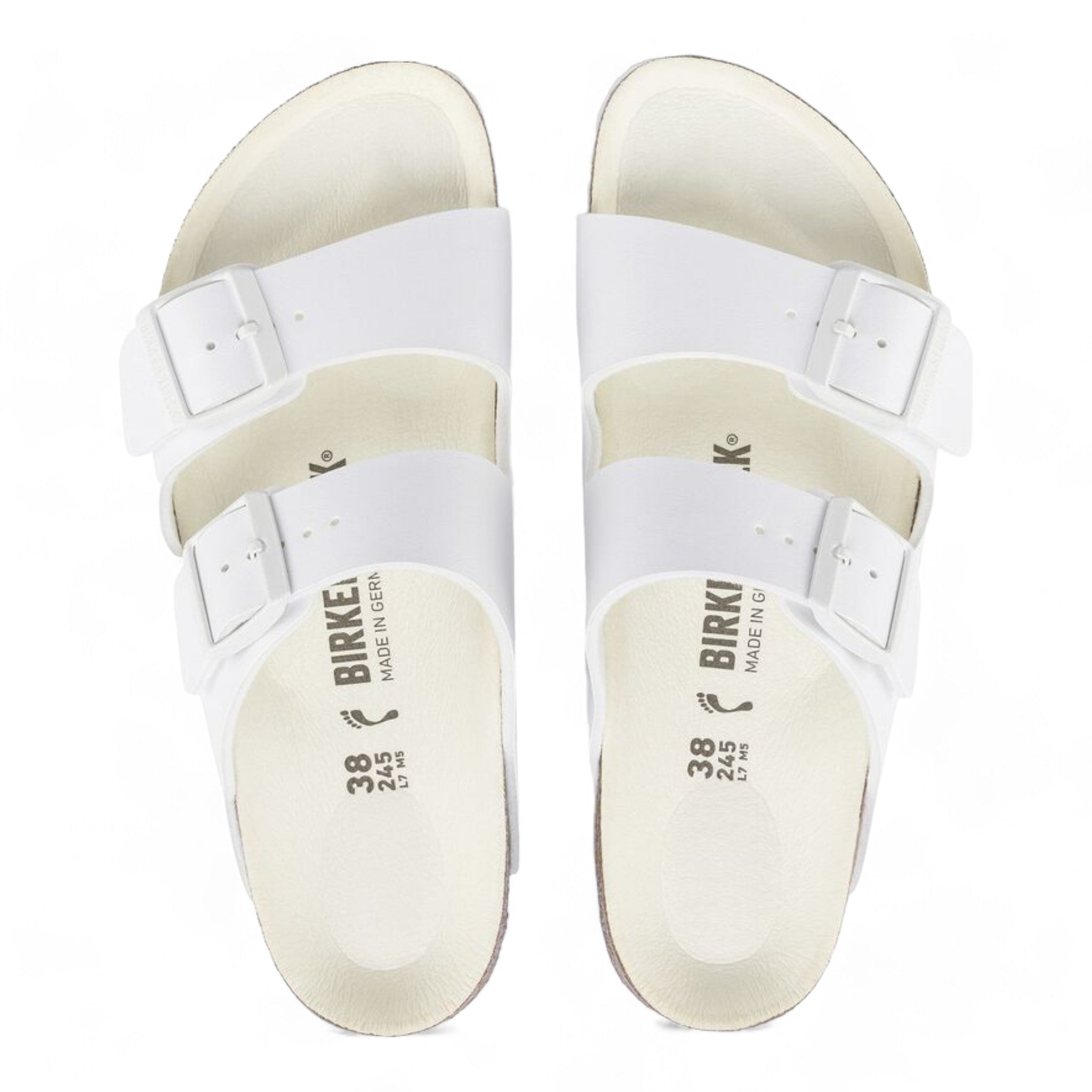 Birkenstock Arizona Bs Triple White Narrow