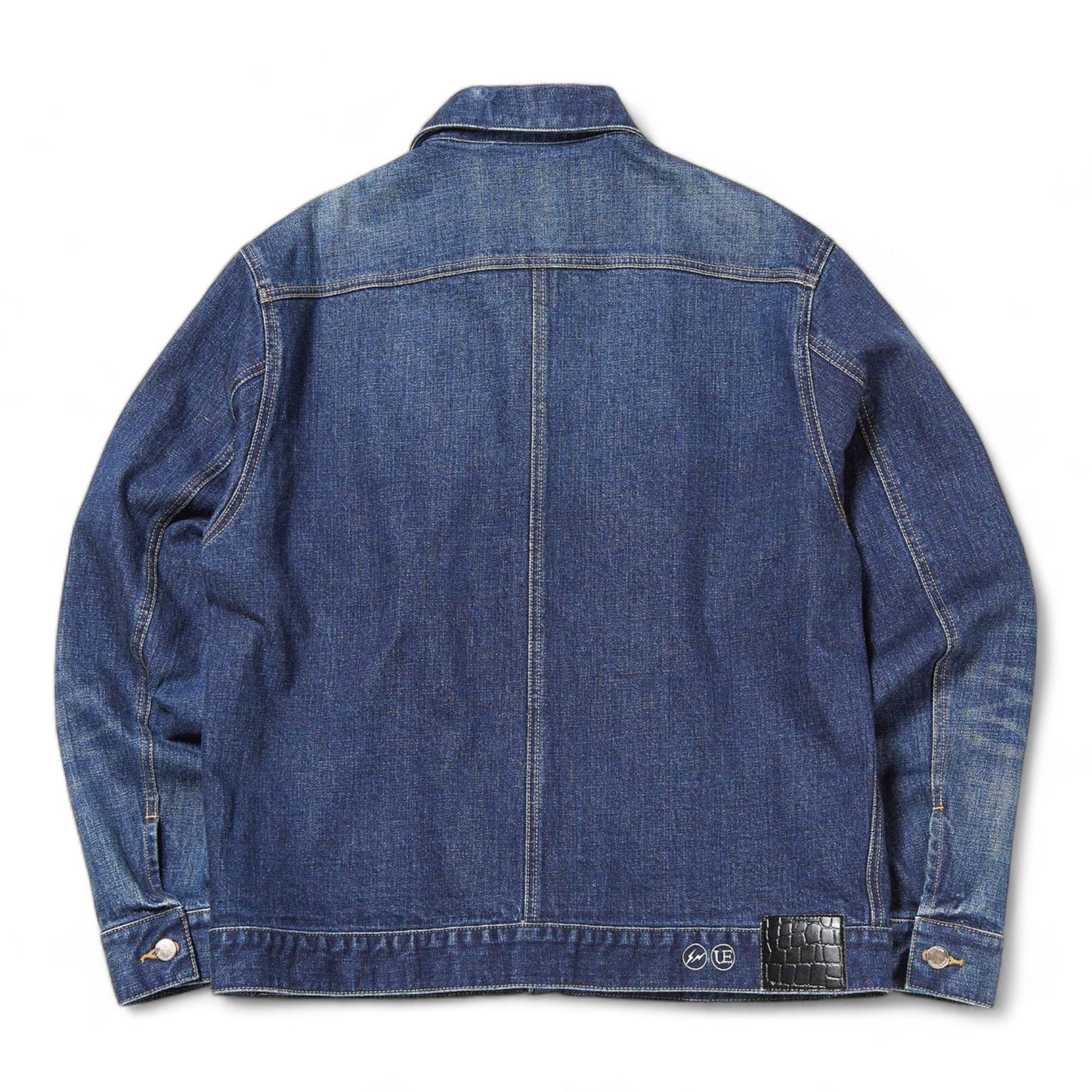 UNIFORM EXPERIMENT DAMAGED DENIM JACKET