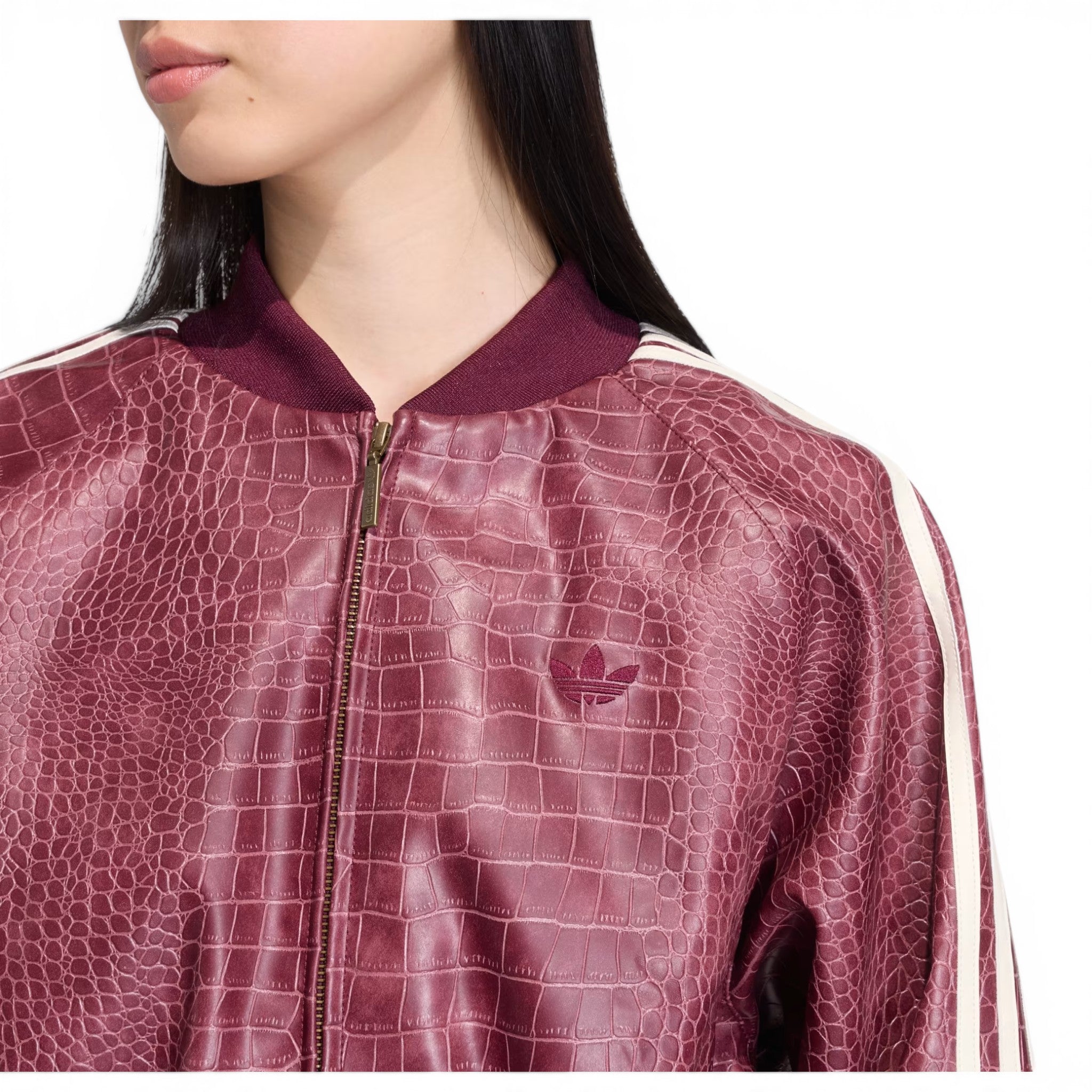 Adidas Pleather Jacket
