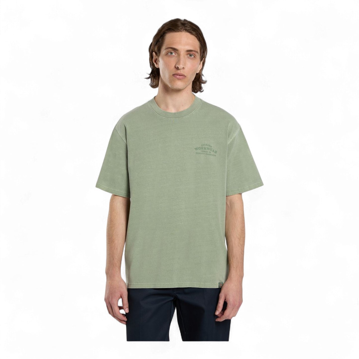 DICKIES CHRISTIANA MID WEIGHT GARMENT DYE T-SHIRT