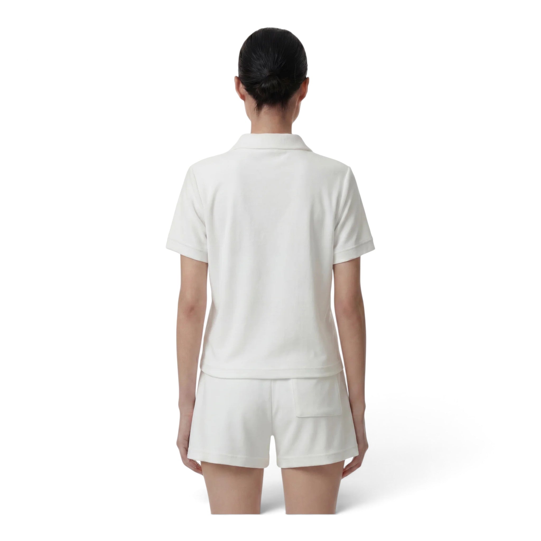 Sporty & Rich Signature Logo Terry Polo