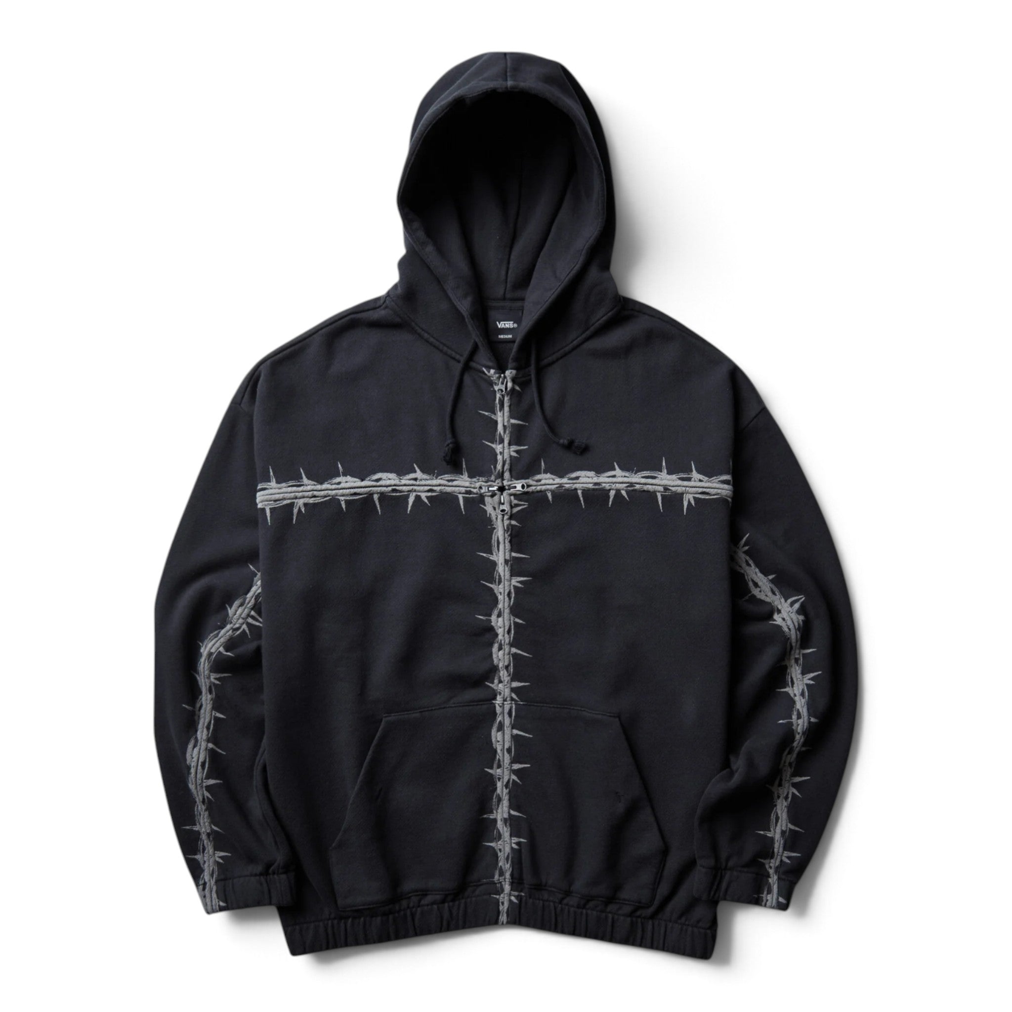 Vans Act of Disagreement T Zipped Hoodie Black