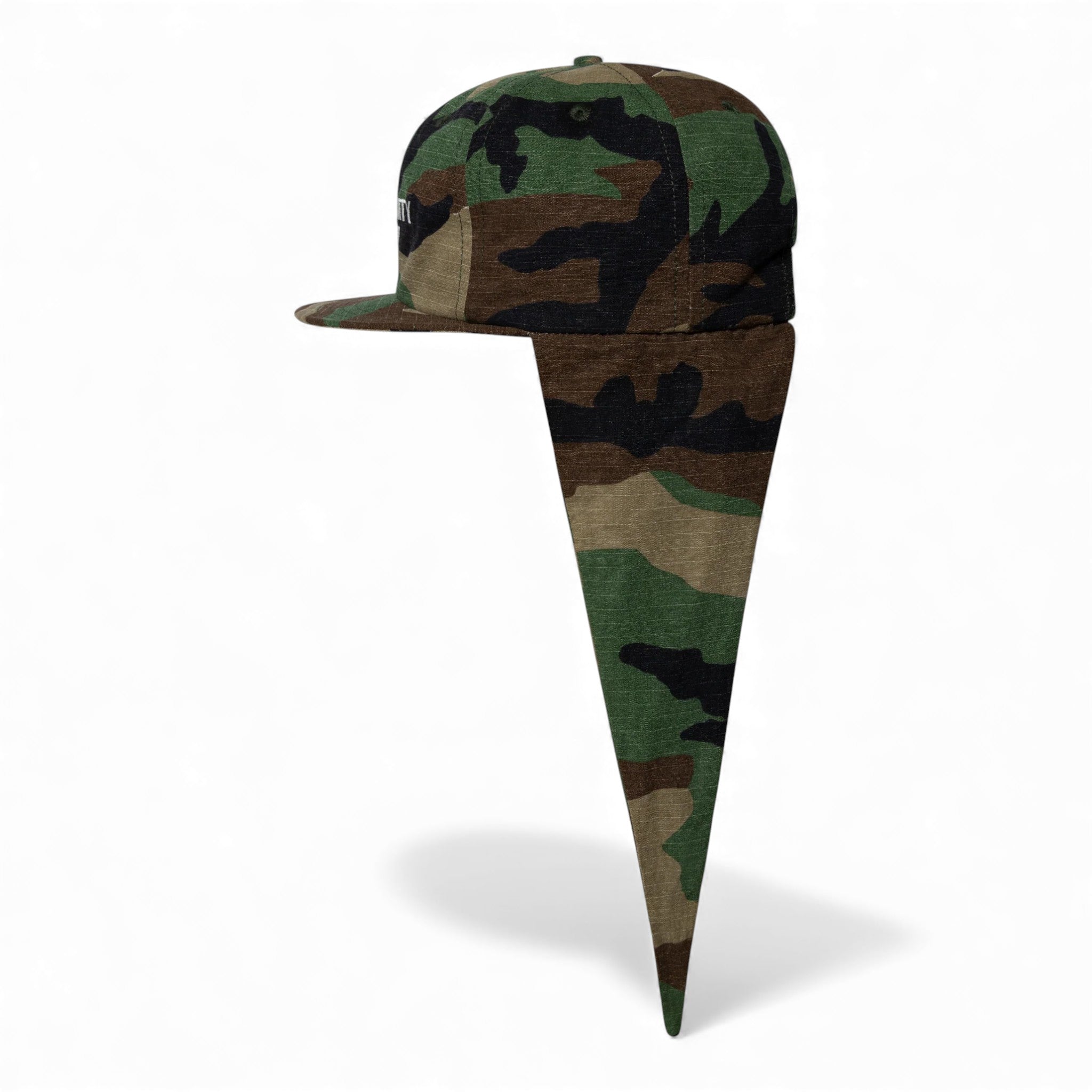 Art Community Ripstop Camo Short Brim Triptych Cap