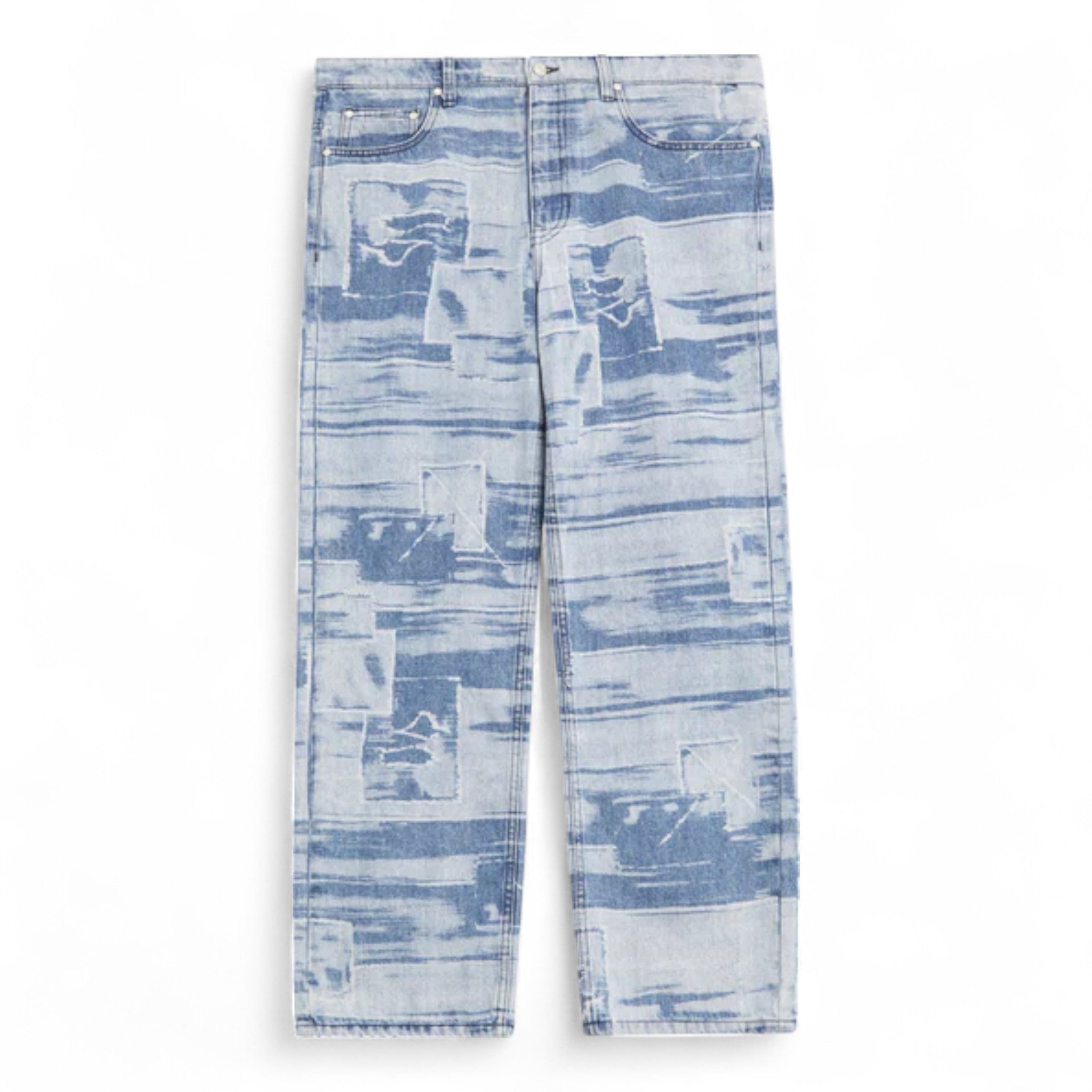 Babylon 5 Pocket Laser Printed Patched Pants