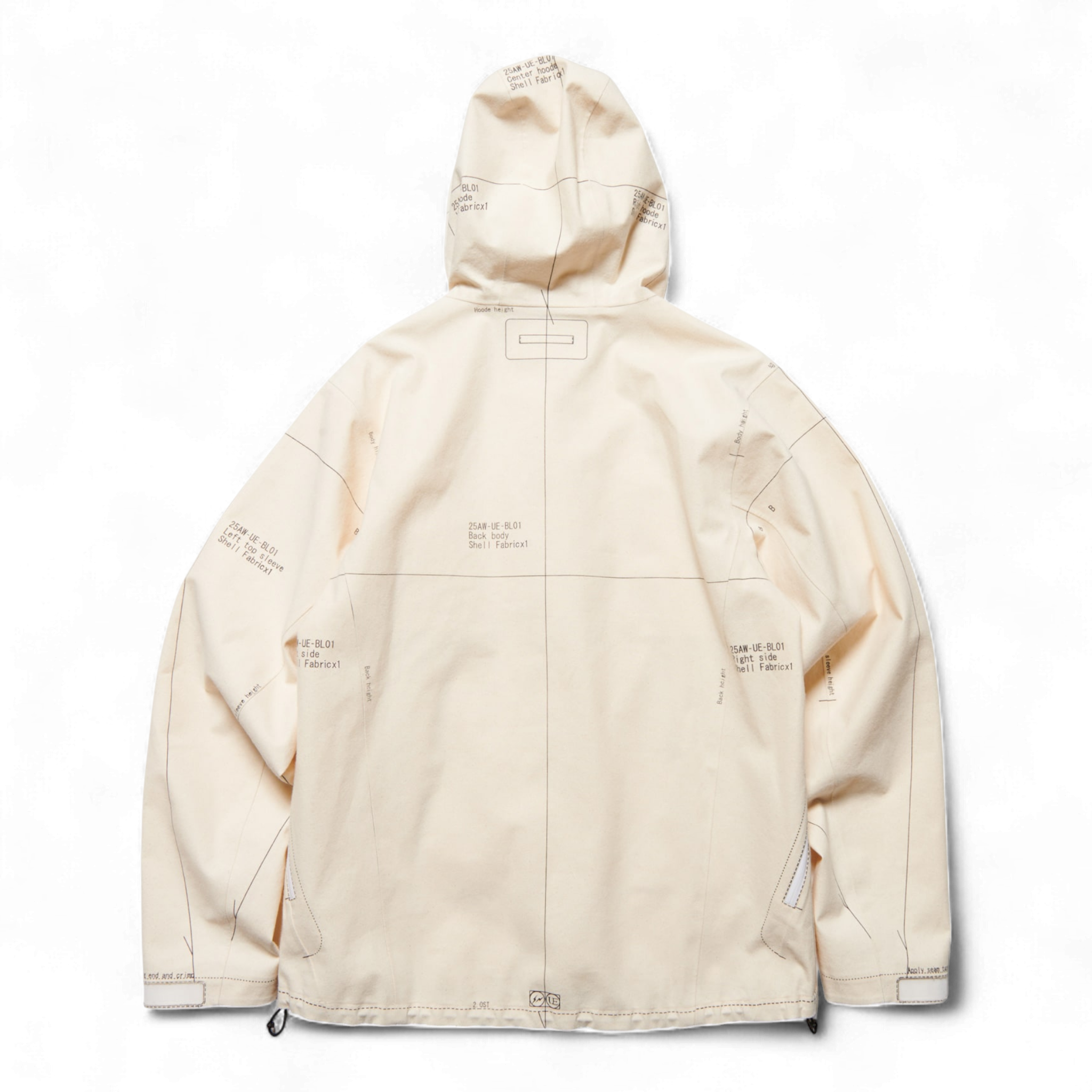 Uniform Experiment X Fragment Map-out 3-Layer Mountain Parka