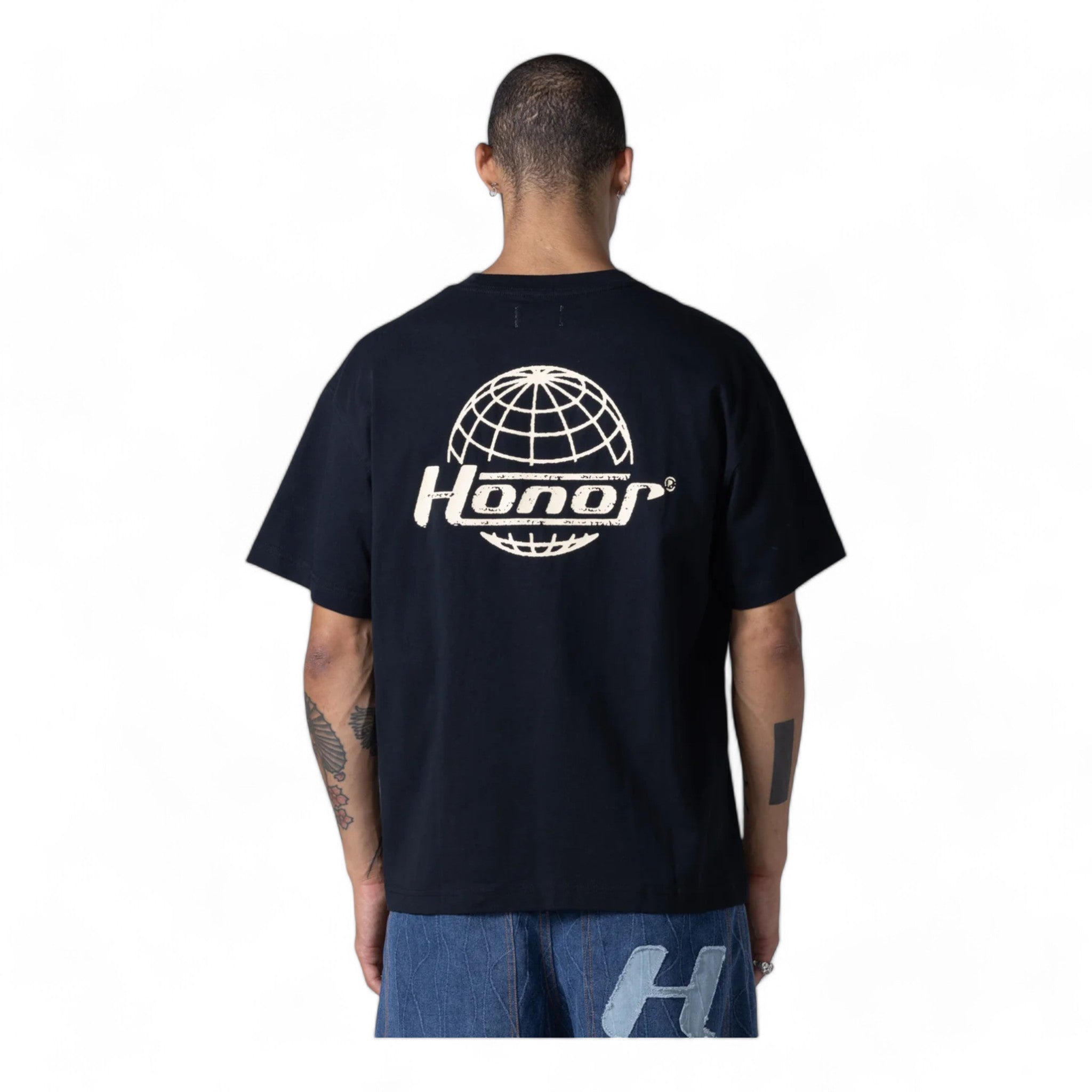 Honor The Gift Honor Globe Logo Tee