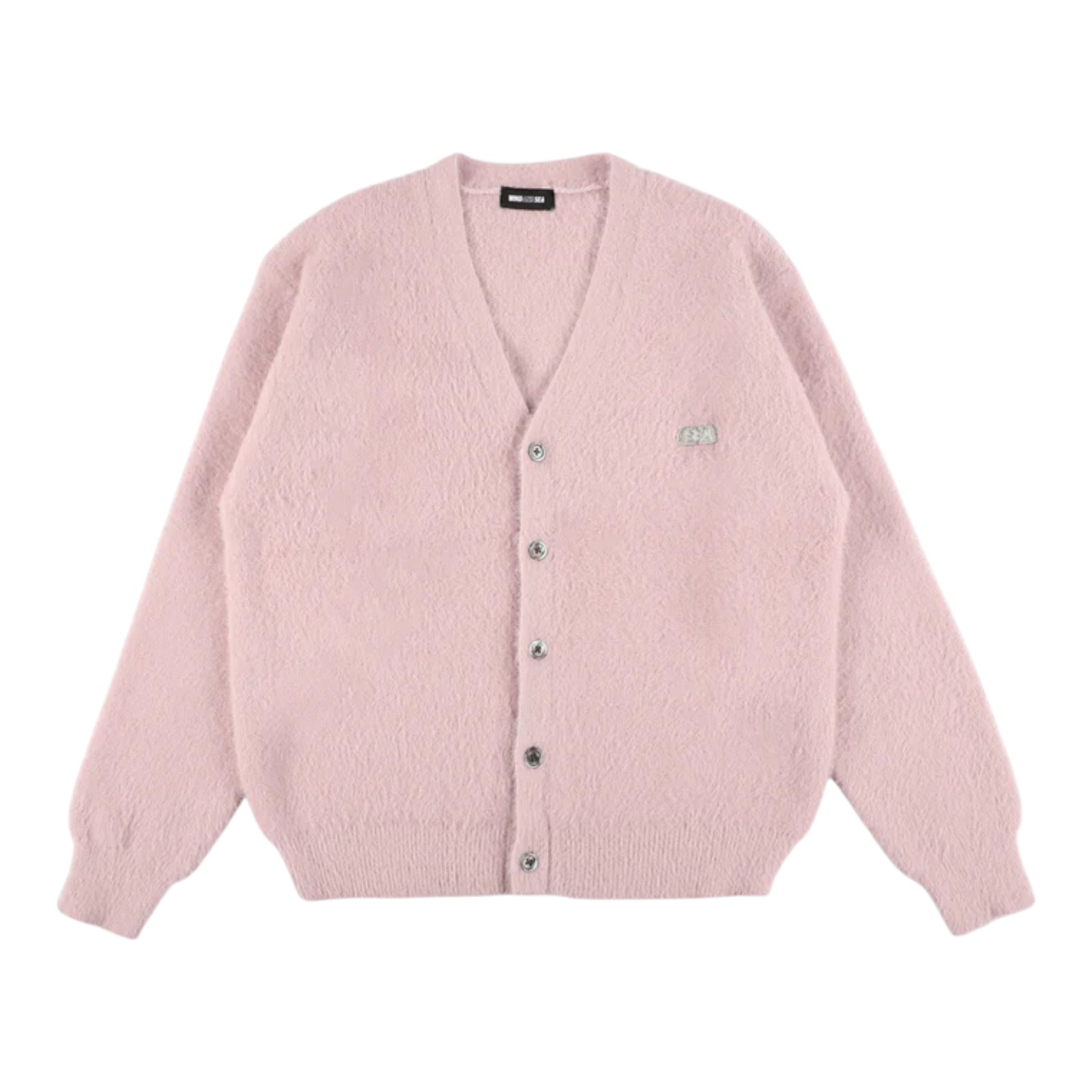 Wind And Sea Shaggy Knit Cardigan