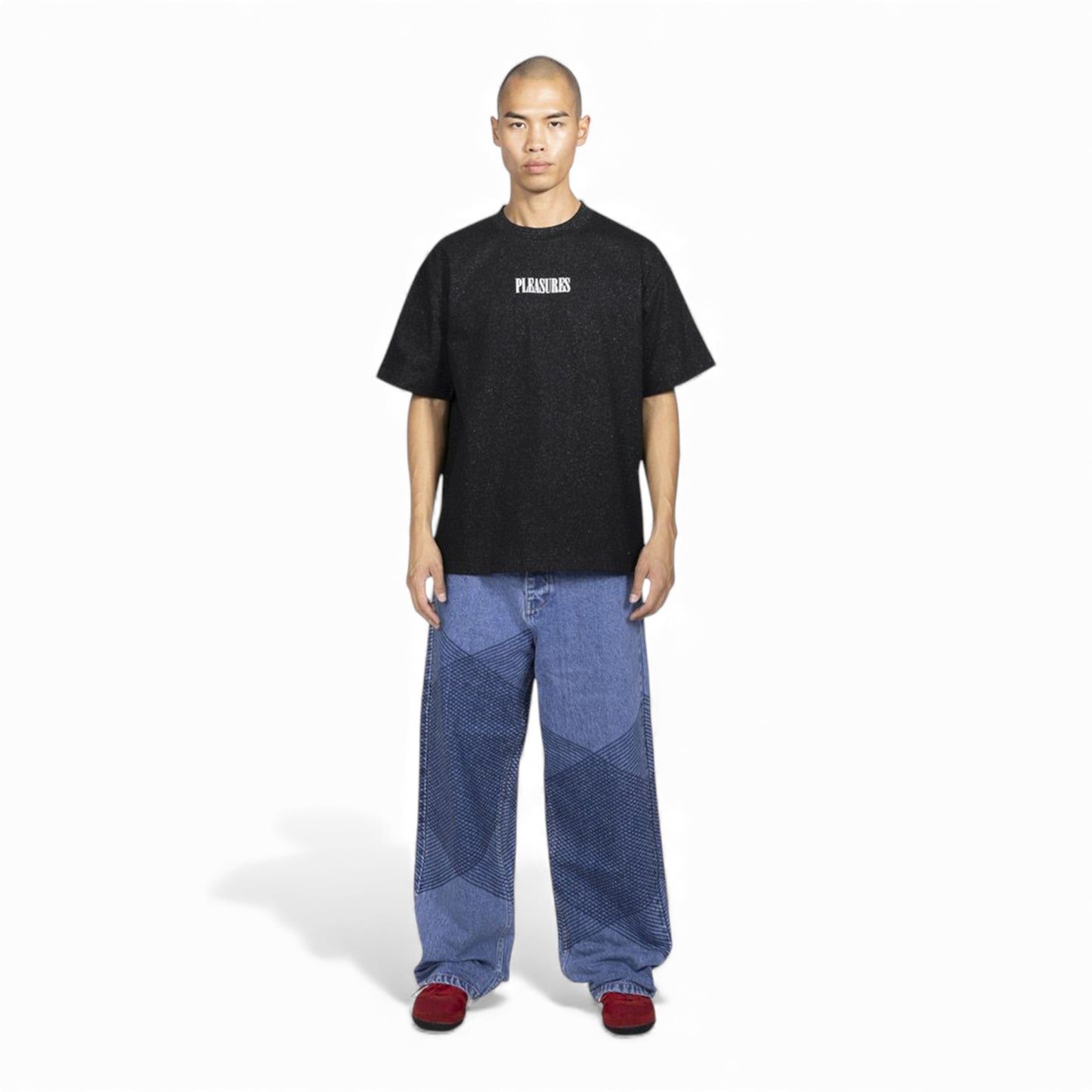 PLEASURES STARRY HEAVYWEIGHT T-SHIRT