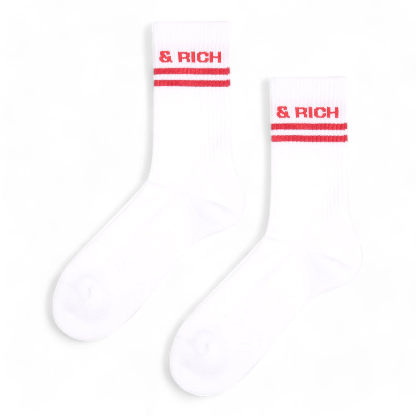 SPORTY & RICH BOLD LOGO SOCKS