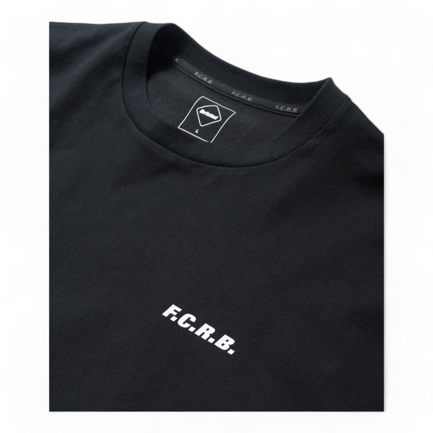 F.C REAL BRISTOL BLURRED BIG LOGO S/S TEAM BAGGY TEE